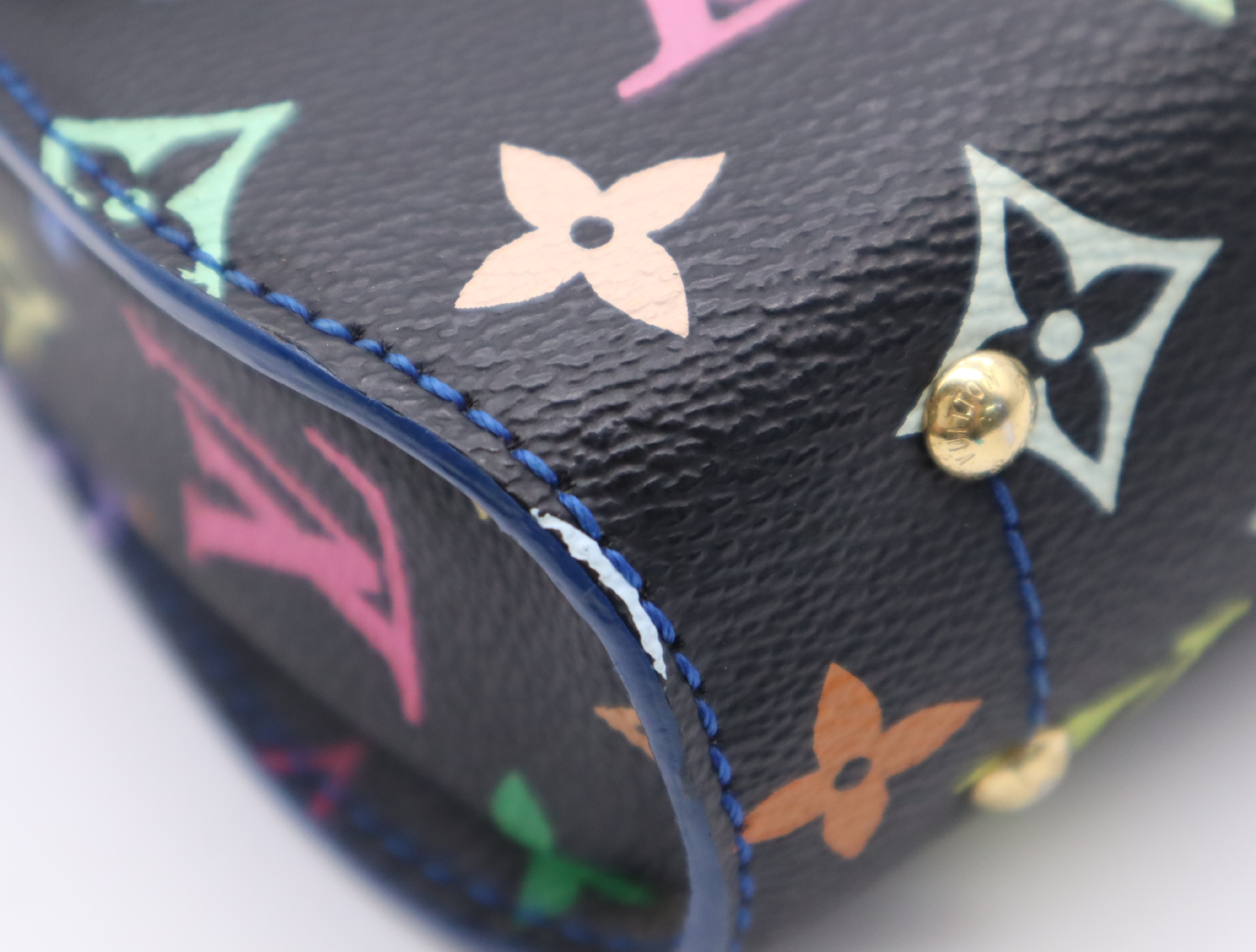 M40659 Monogram Multicolor Heartbreaker Noir Shoulder Bag with Shoulder Strap — view 6