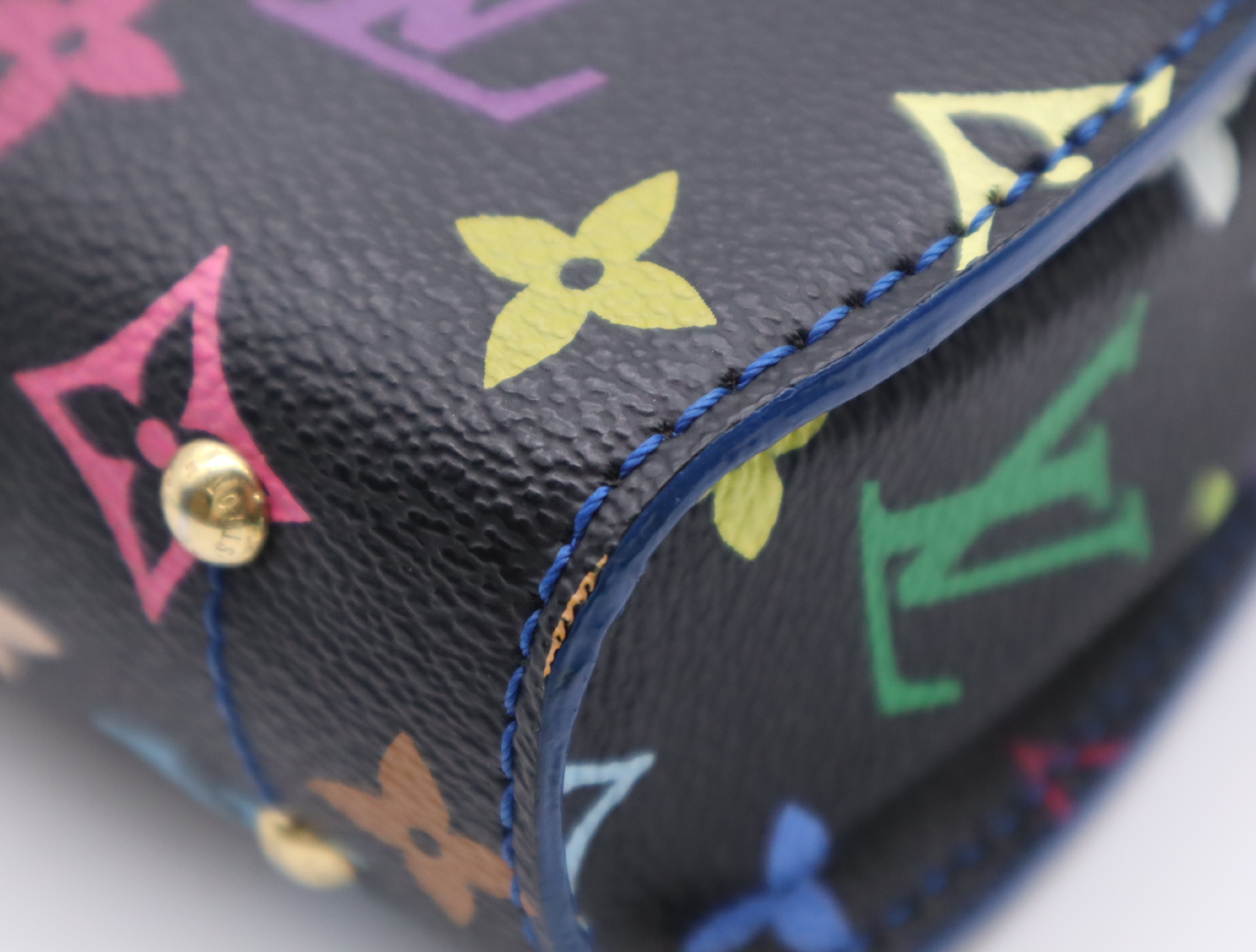M40659 Monogram Multicolor Heartbreaker Noir Shoulder Bag with Shoulder Strap — view 7