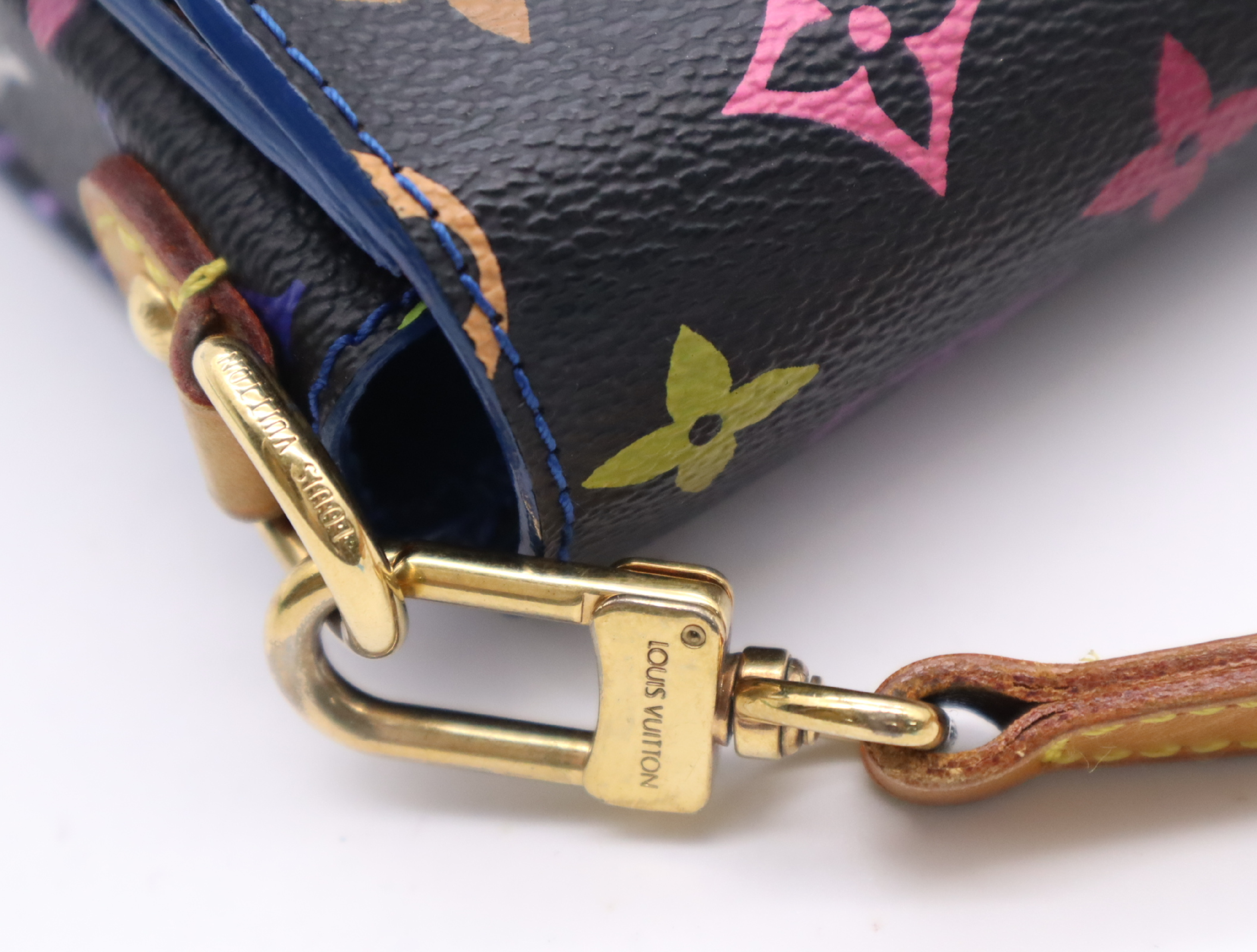 M40659 Monogram Multicolor Heartbreaker Noir Shoulder Bag with Shoulder Strap — view 8
