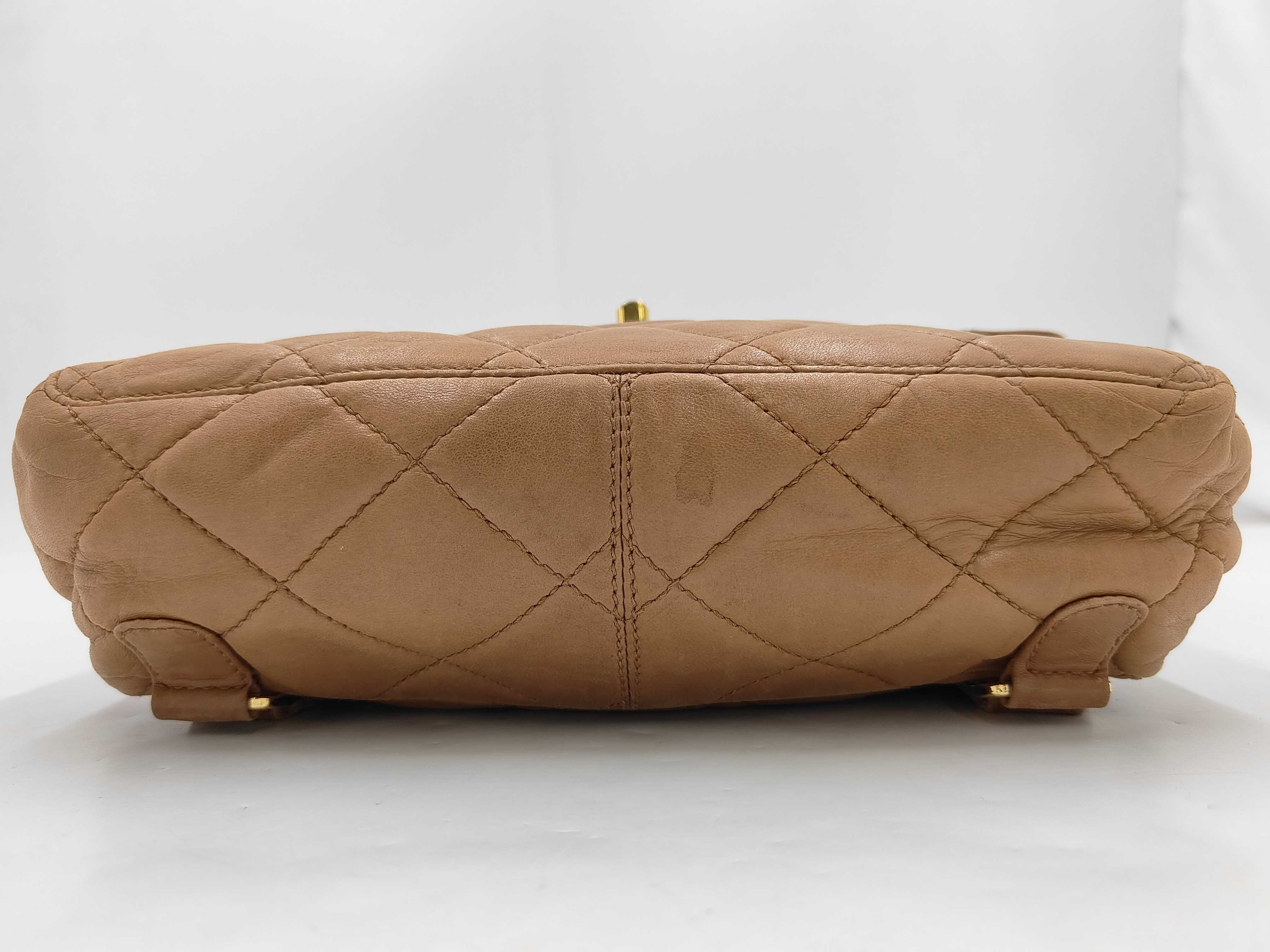 Matelassé Coco Mark Turnlock Shoulder Bag (with serial number sticker) — view 3