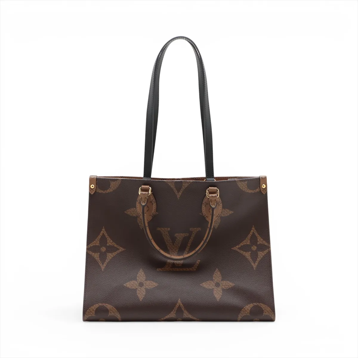 Giant Monogram Reverse OnTheGo MM M45321 LM4280 Brown (RFID detected)