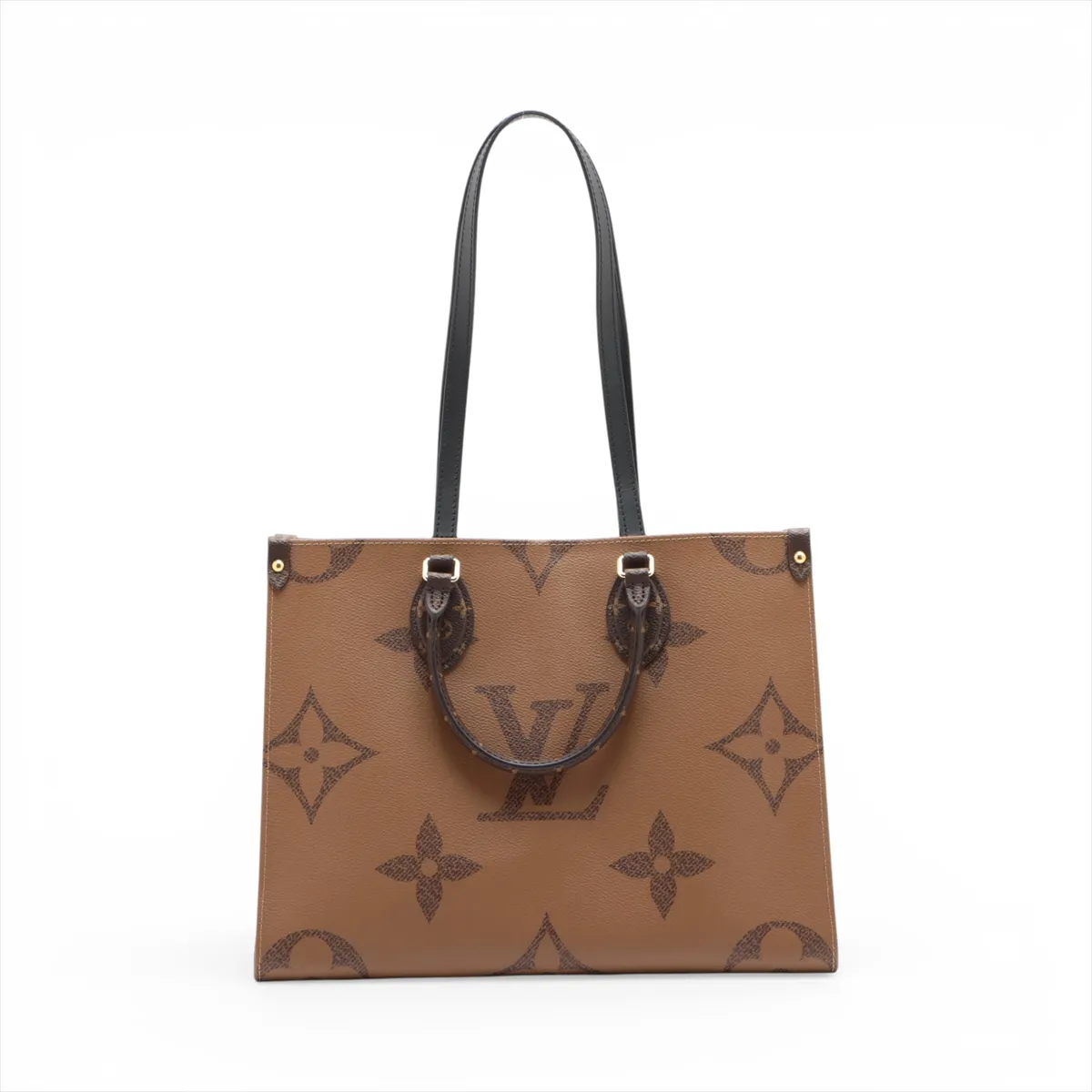 Giant Monogram Reverse OnTheGo MM M45321 LM4280 Brown (RFID detected) — view 2
