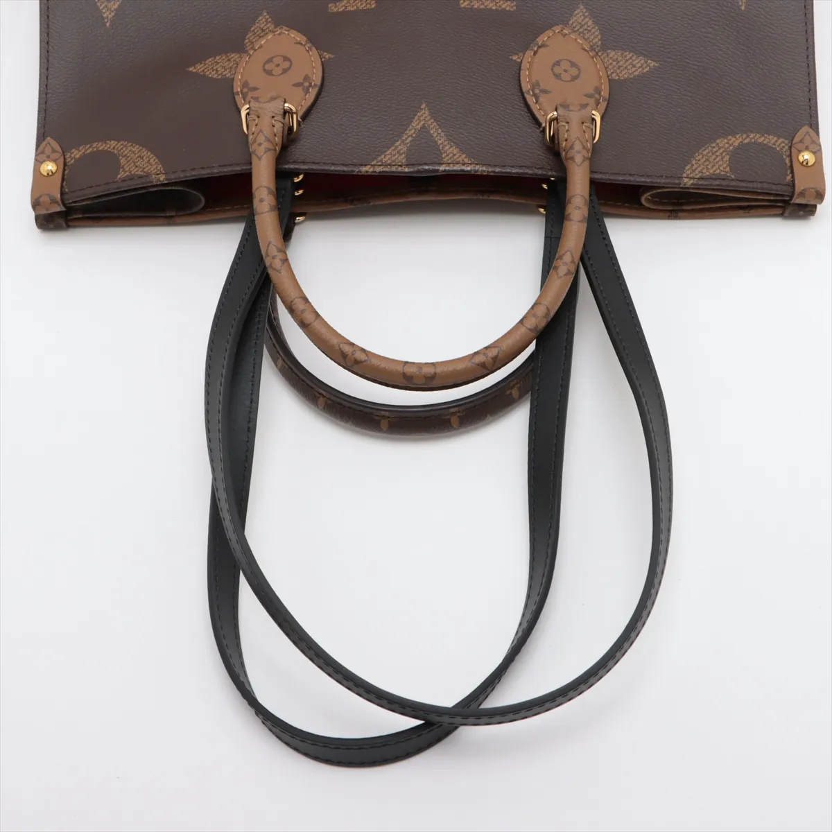 Giant Monogram Reverse OnTheGo MM M45321 LM4280 Brown (RFID detected) — view 5