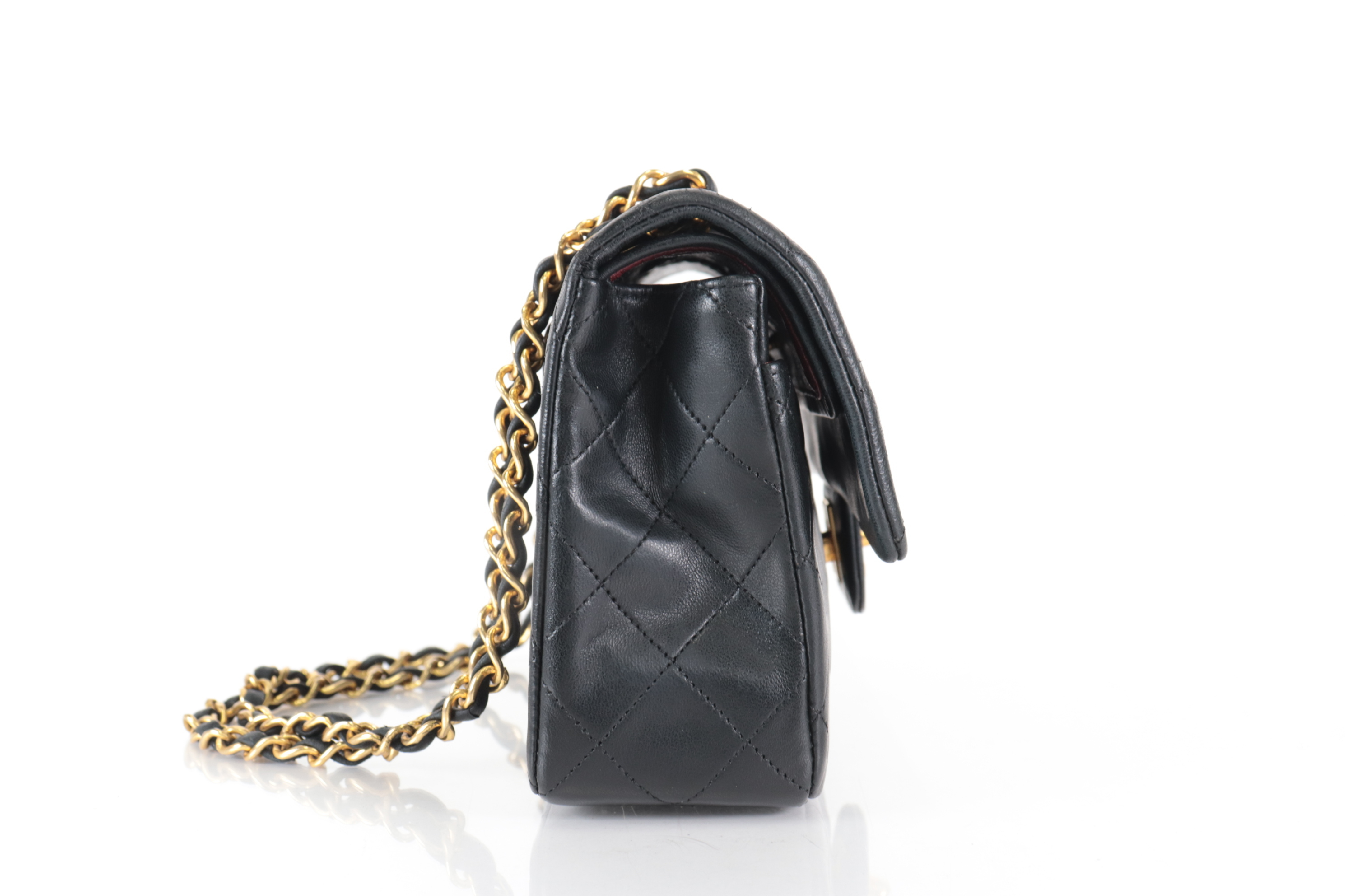 W-flap 23 Lambskin Shoulder Bag (Serial No. 1) — view 3