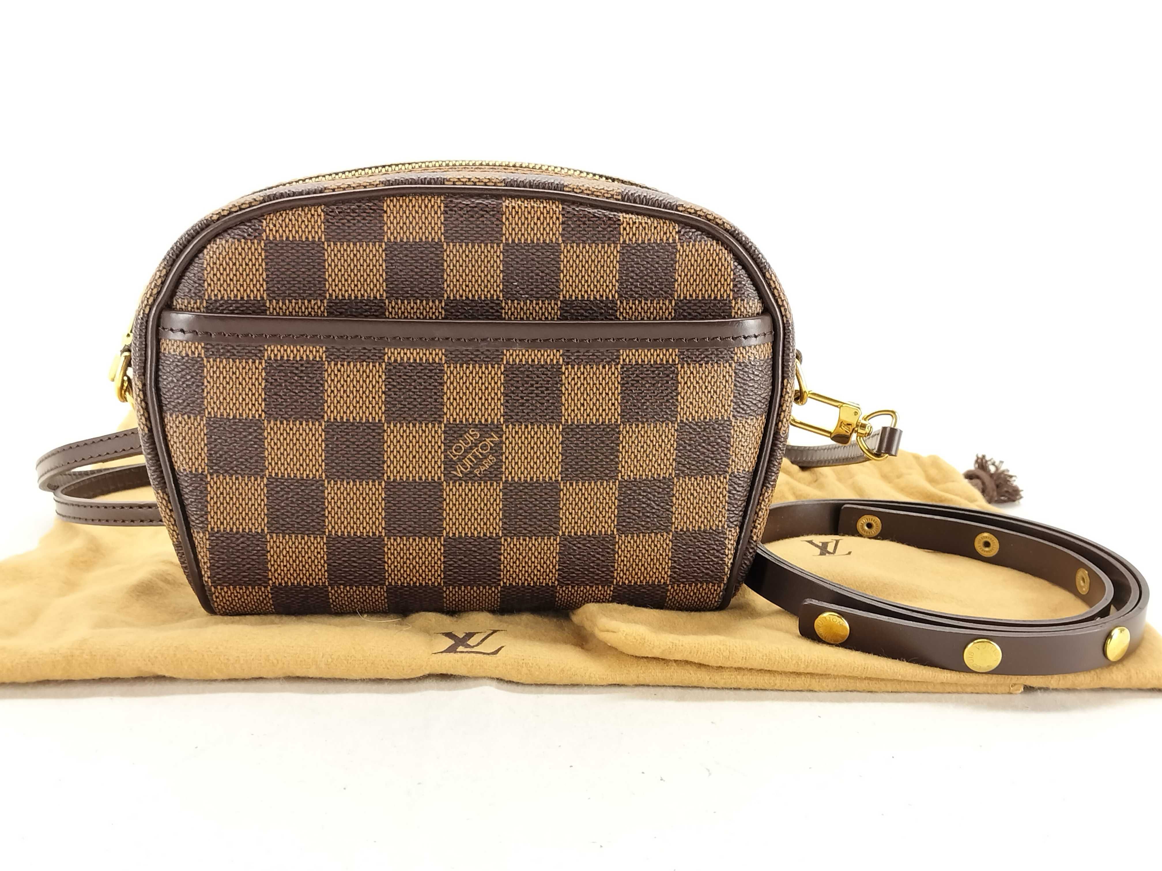 Damier Pochette Ipanema N51296 VI0093 Brown Shoulder Bag