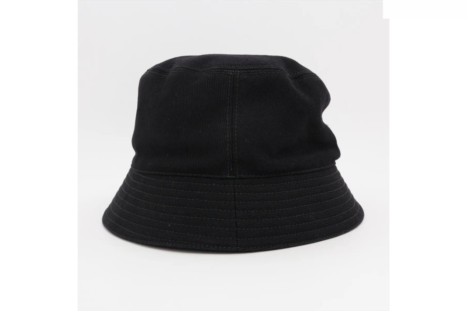 Tag attached Triangle logo bucket hat — view 3