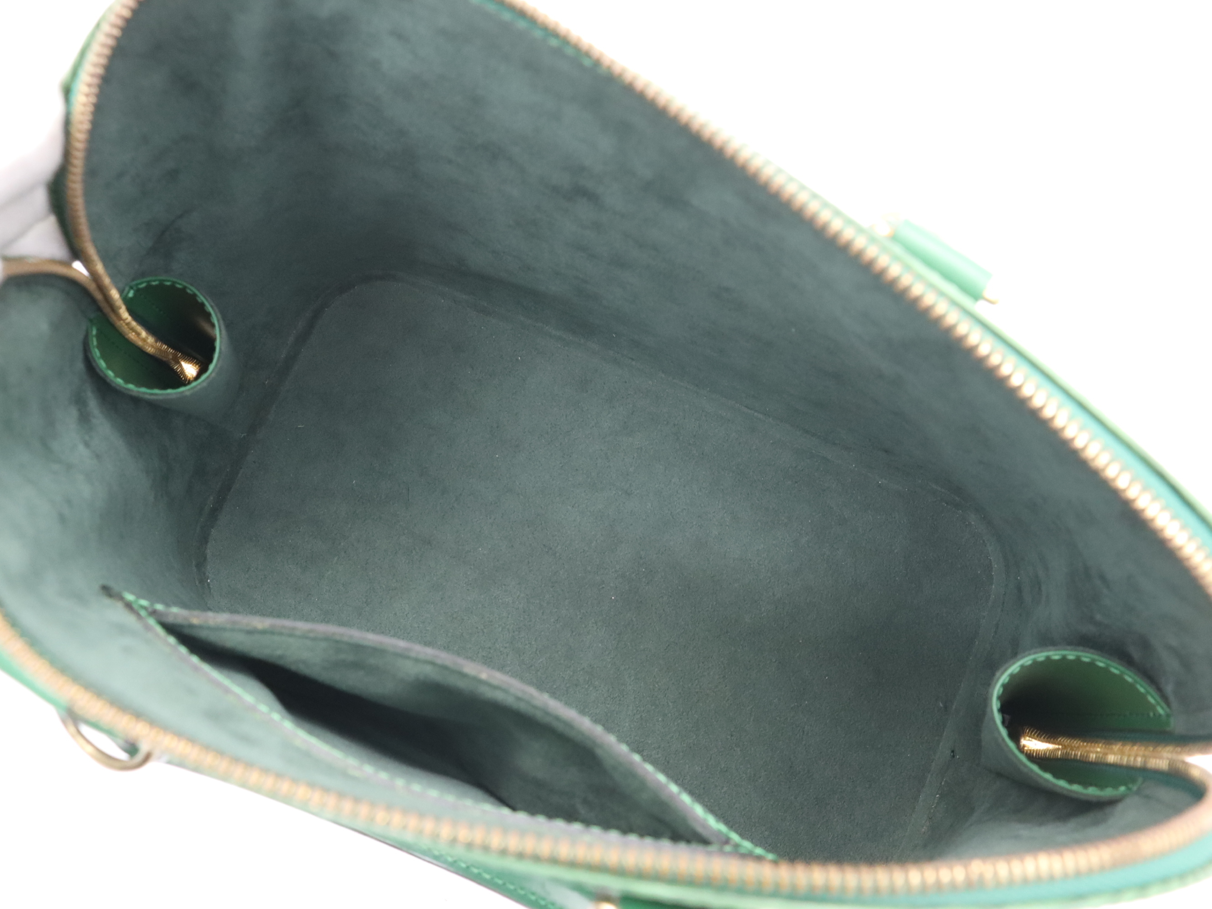 M52144 Epi Arma Borneo Green Handbag with Shoulder Strap — view 12