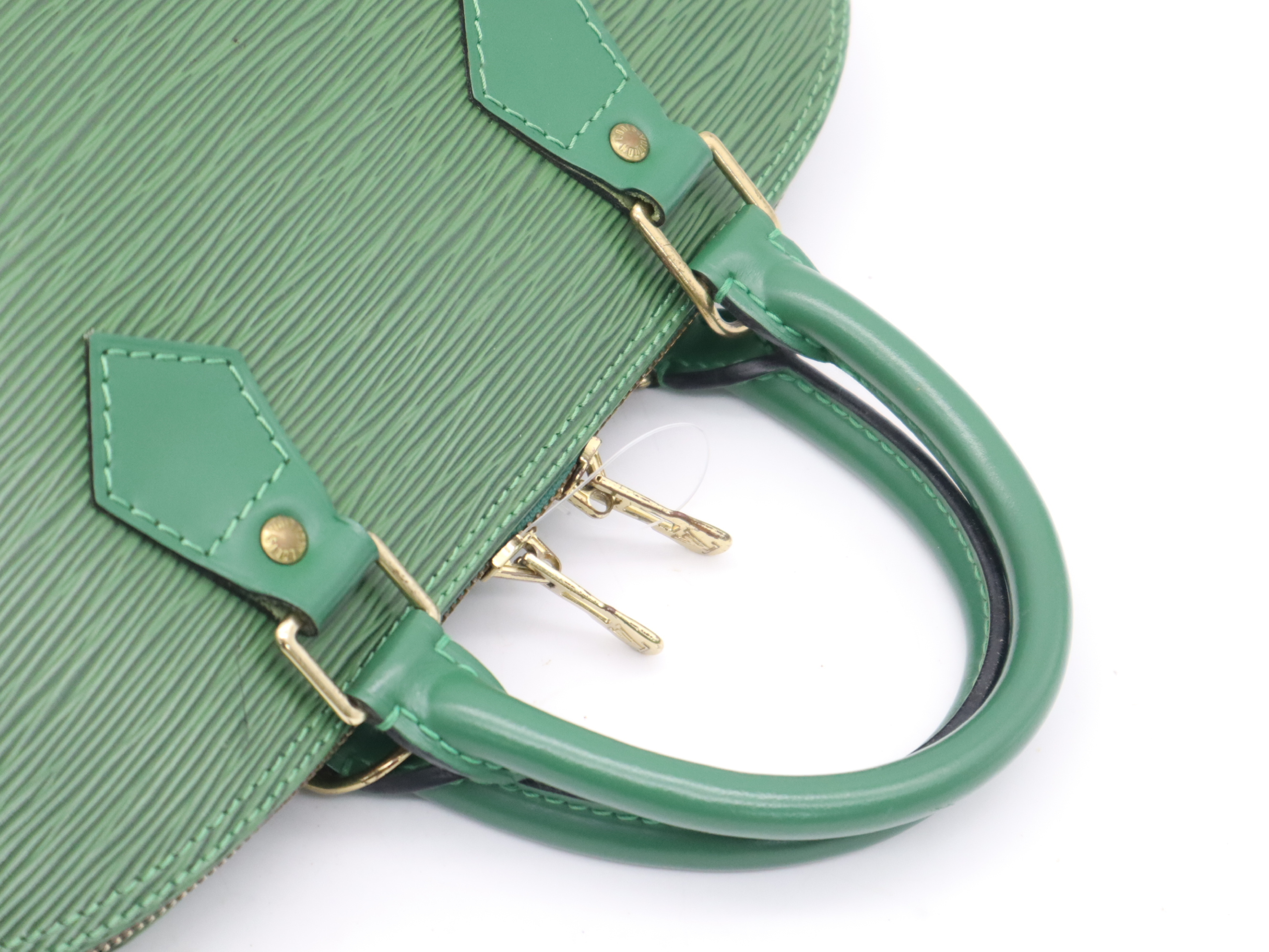 M52144 Epi Arma Borneo Green Handbag with Shoulder Strap — view 6