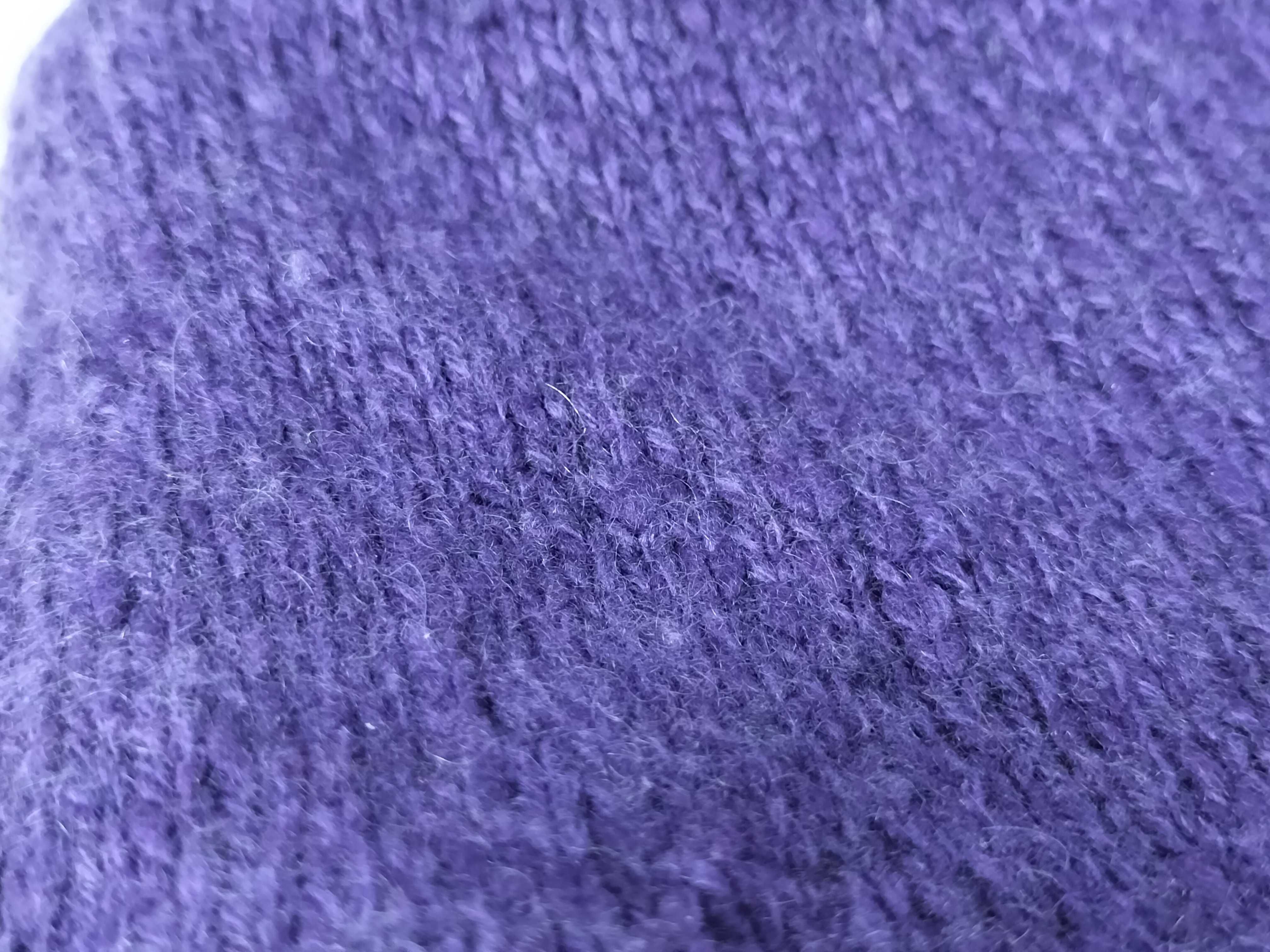 Mamma handbag, wool knit, purple handbag — view 14