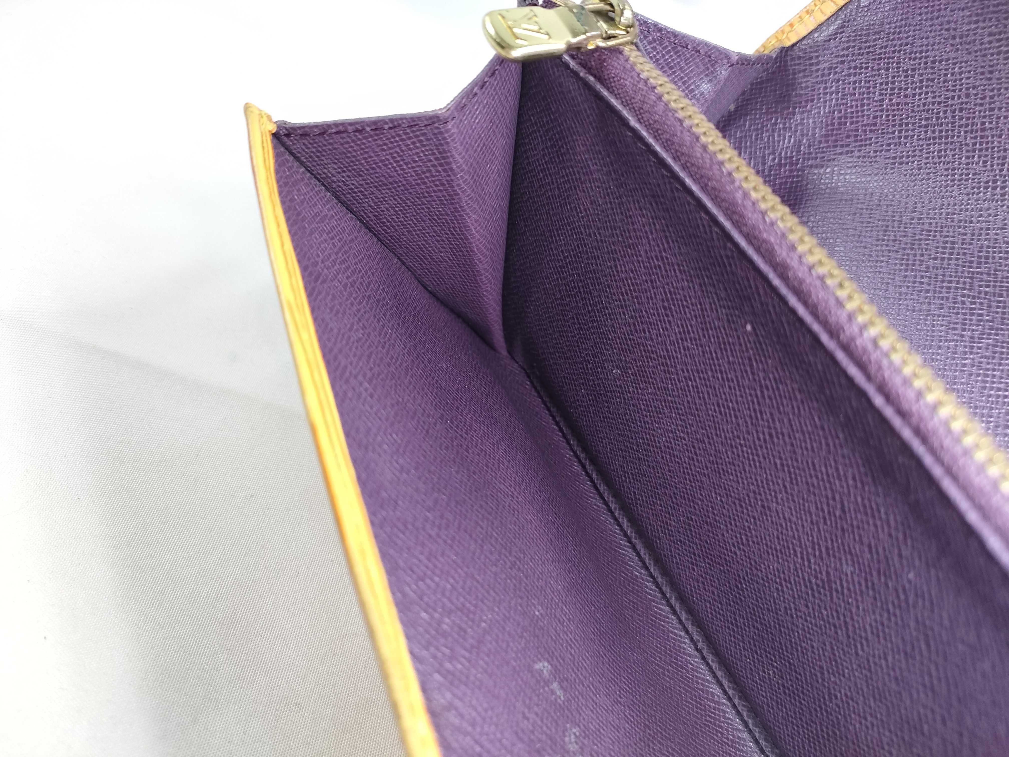 Epi Louis Vuitton Epi Portefeuille Sarah M63389/CA0071 Yellow Wallet — view 11