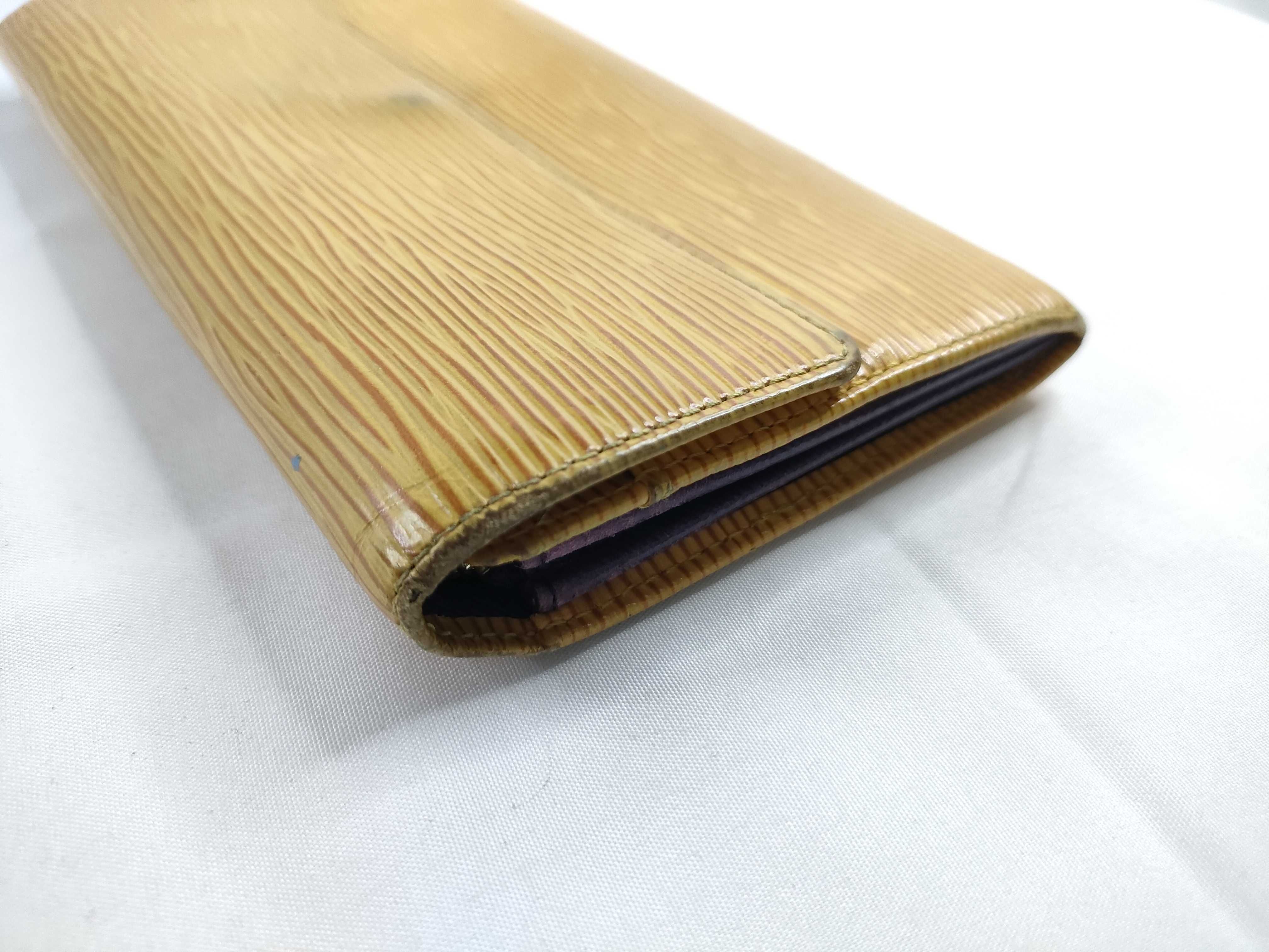 Epi Louis Vuitton Epi Portefeuille Sarah M63389/CA0071 Yellow Wallet — view 4