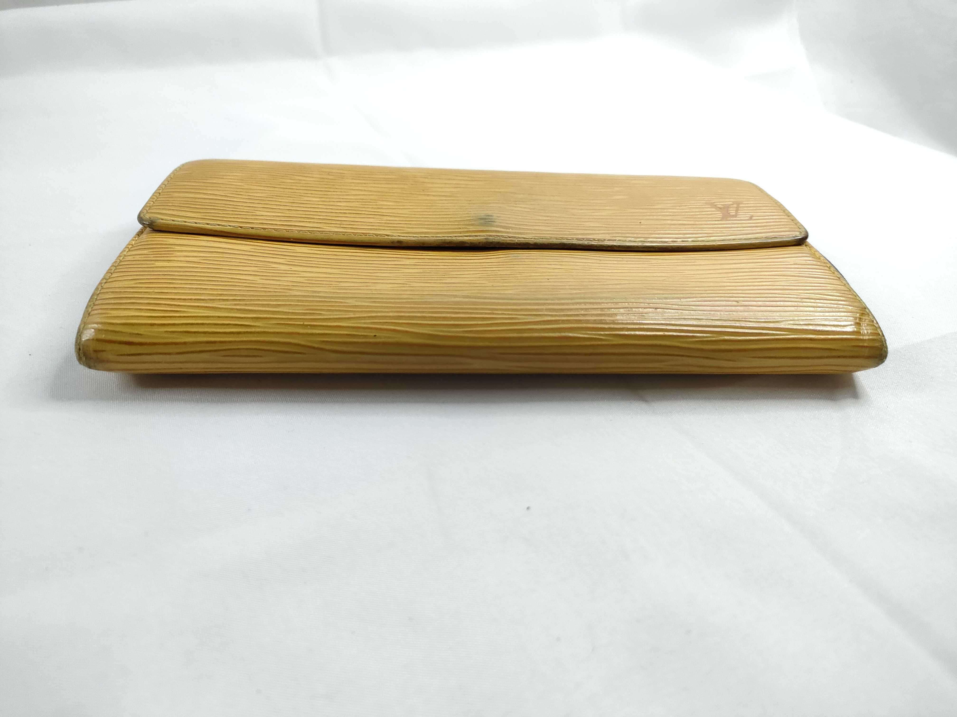 Epi Louis Vuitton Epi Portefeuille Sarah M63389/CA0071 Yellow Wallet — view 6