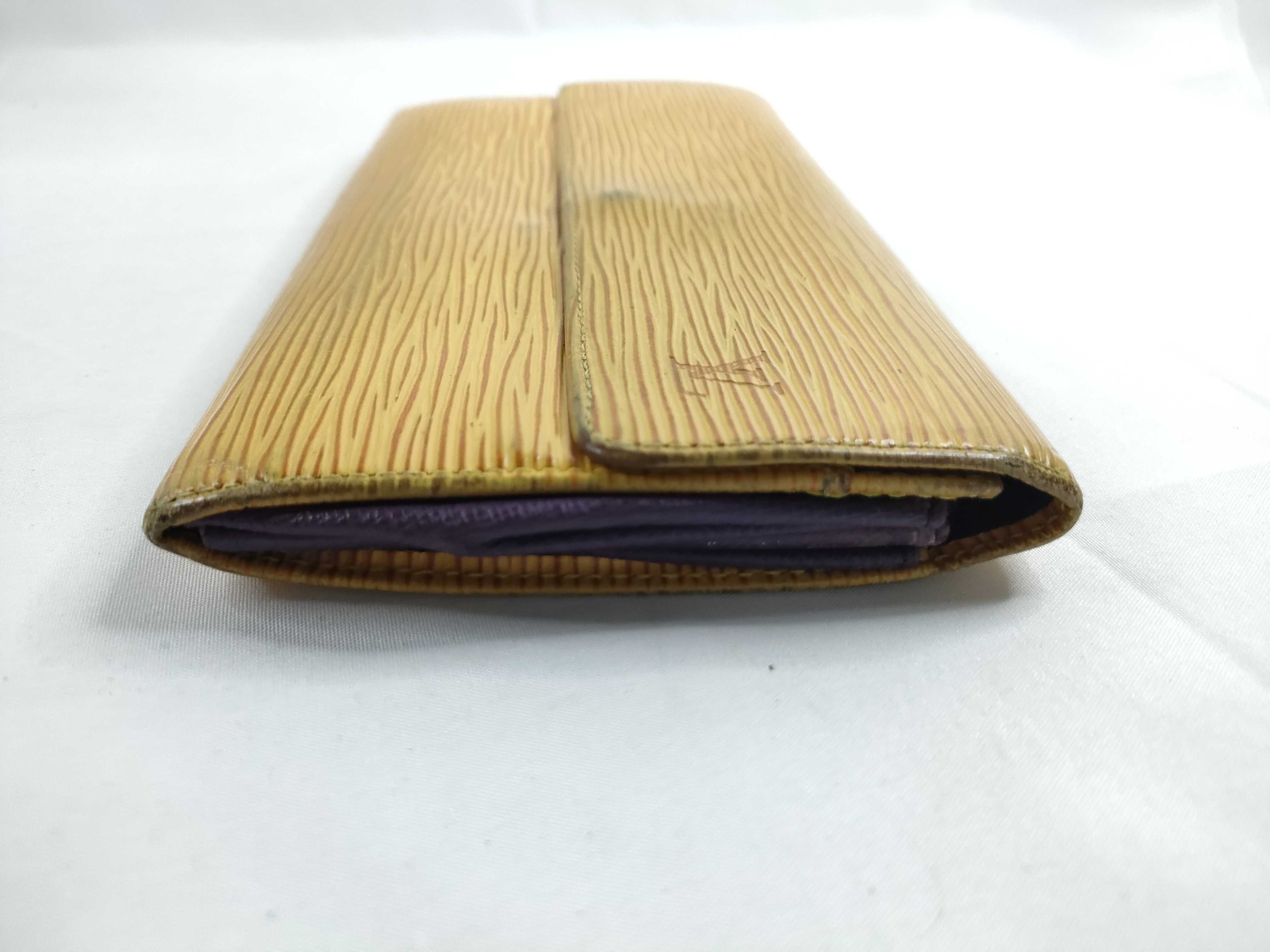 Epi Louis Vuitton Epi Portefeuille Sarah M63389/CA0071 Yellow Wallet — view 7