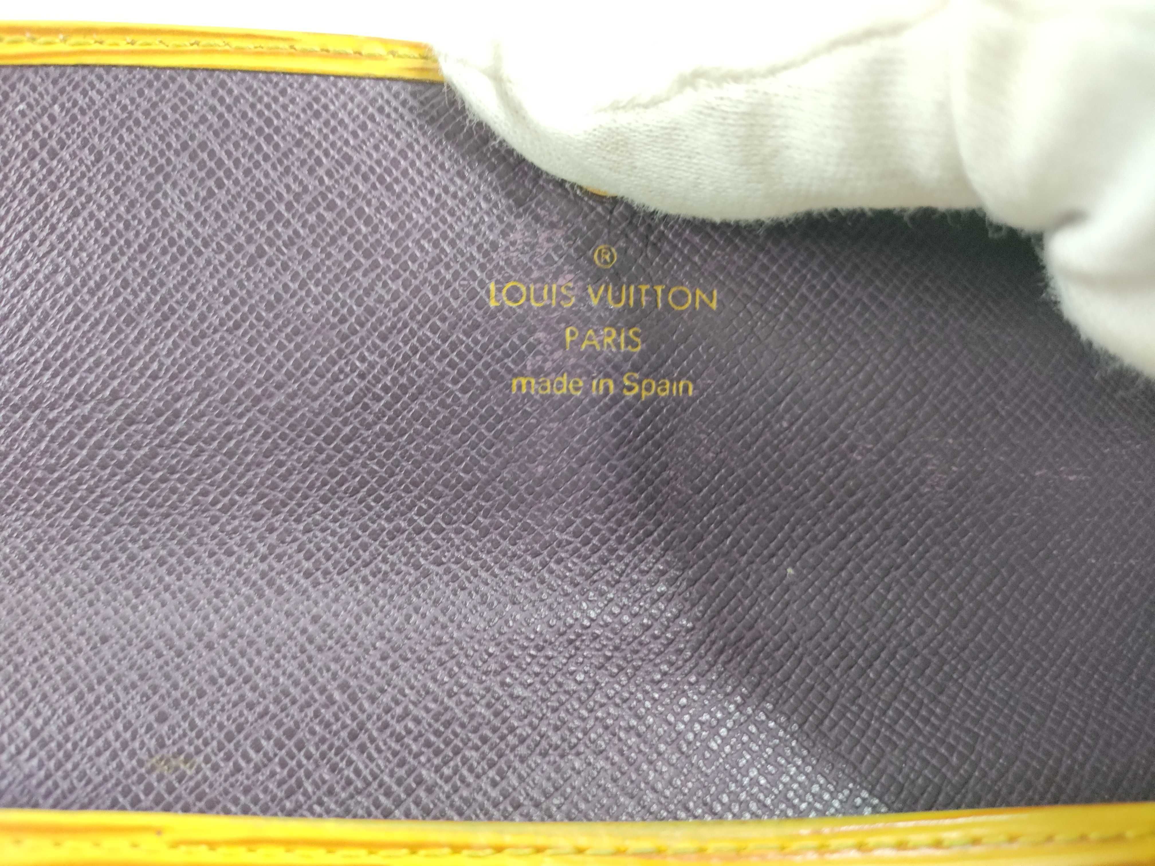 Epi Louis Vuitton Epi Portefeuille Sarah M63389/CA0071 Yellow Wallet — view 9