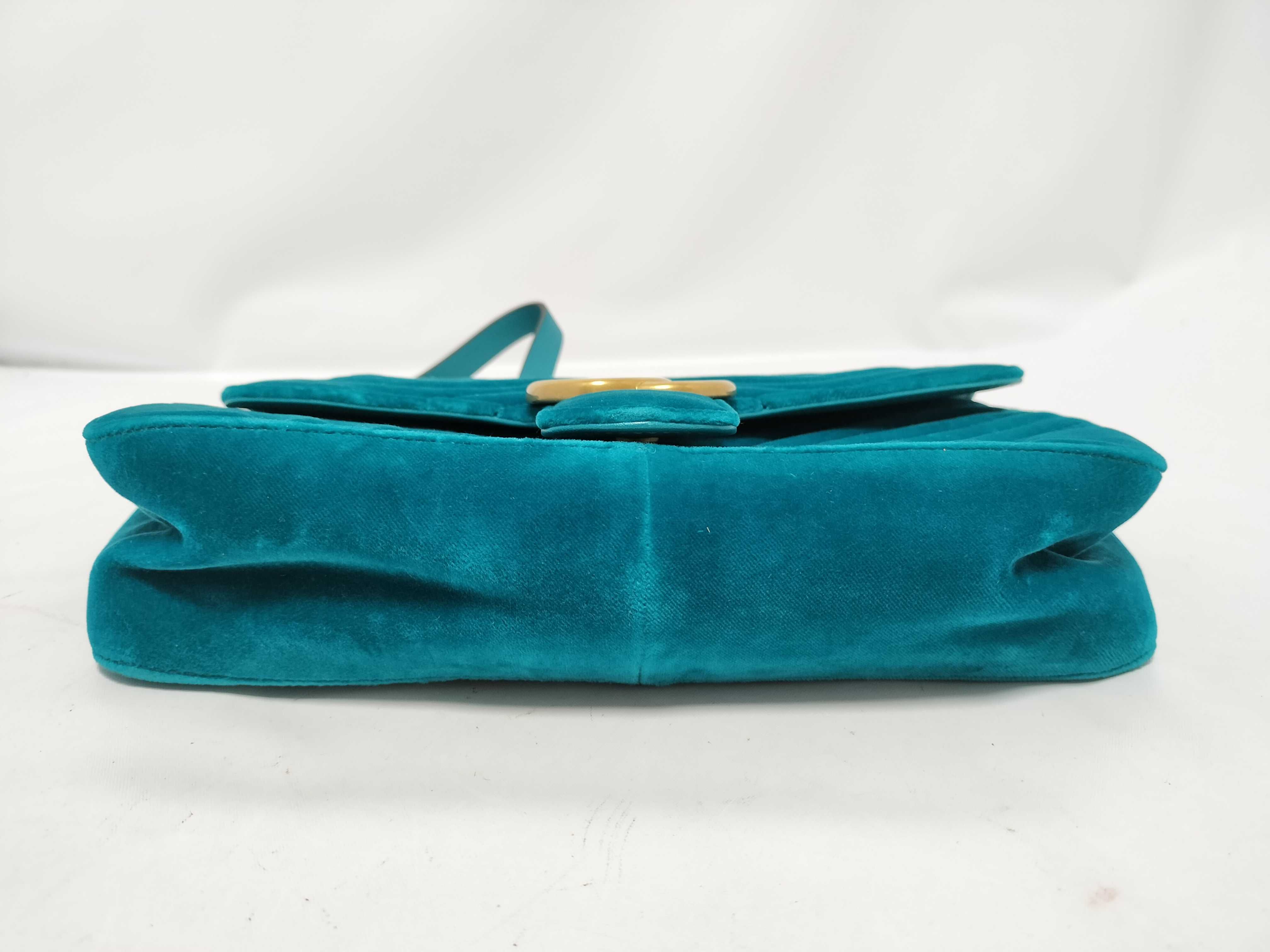 GG Marmont Velour Shoulder Bag — view 6
