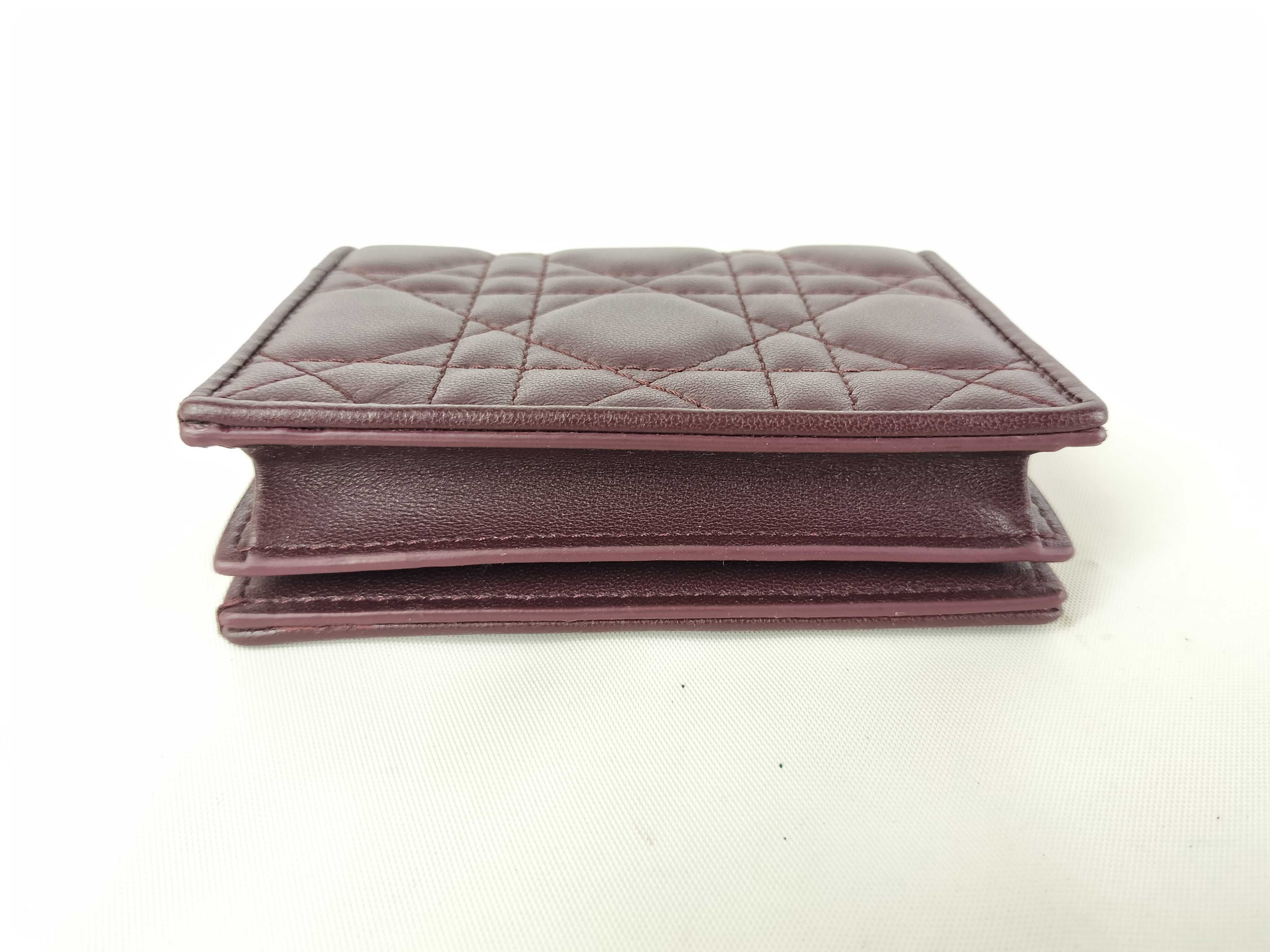 Cannage Lady Compact Wallet — view 4