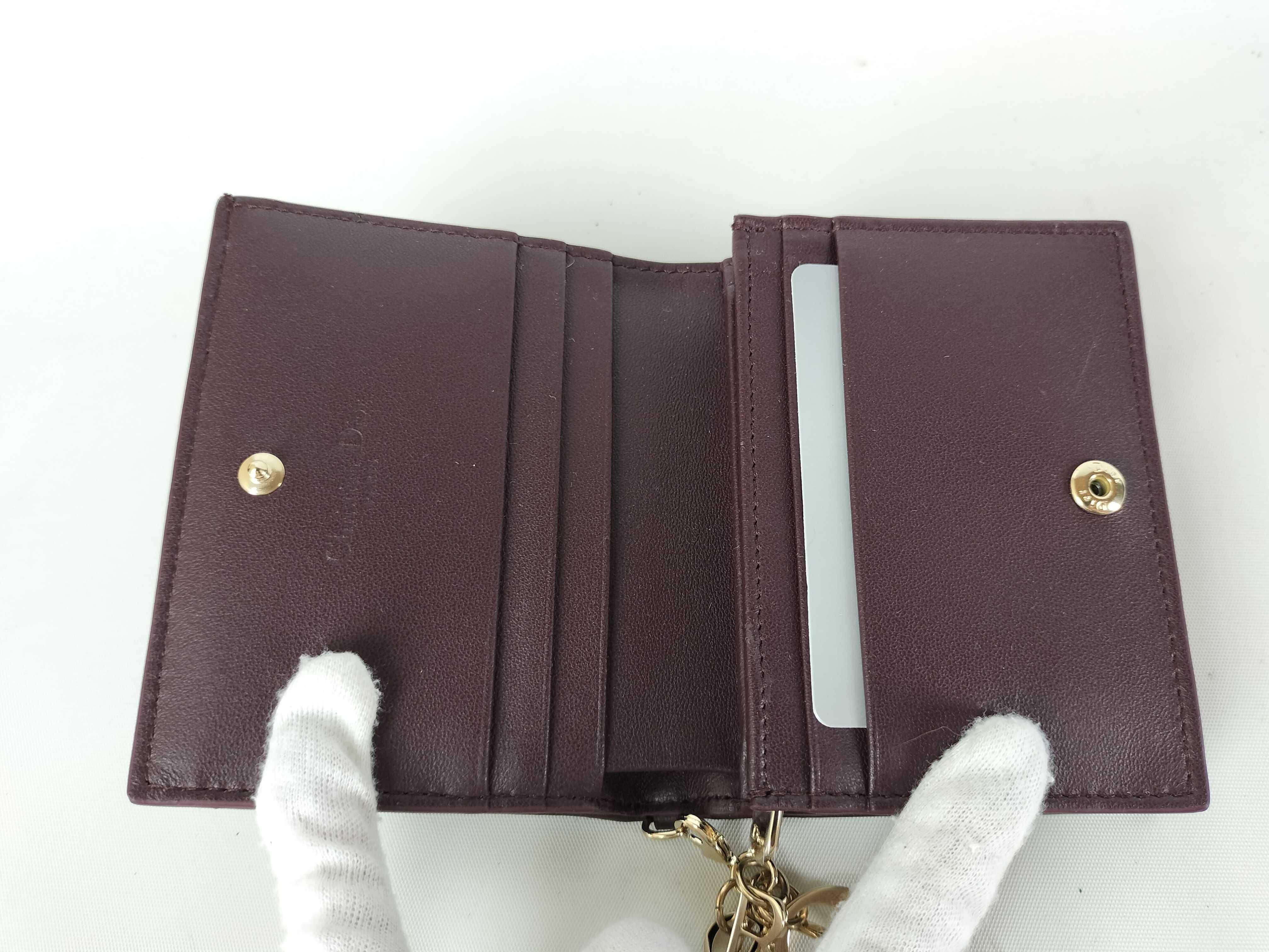 Cannage Lady Compact Wallet — view 5