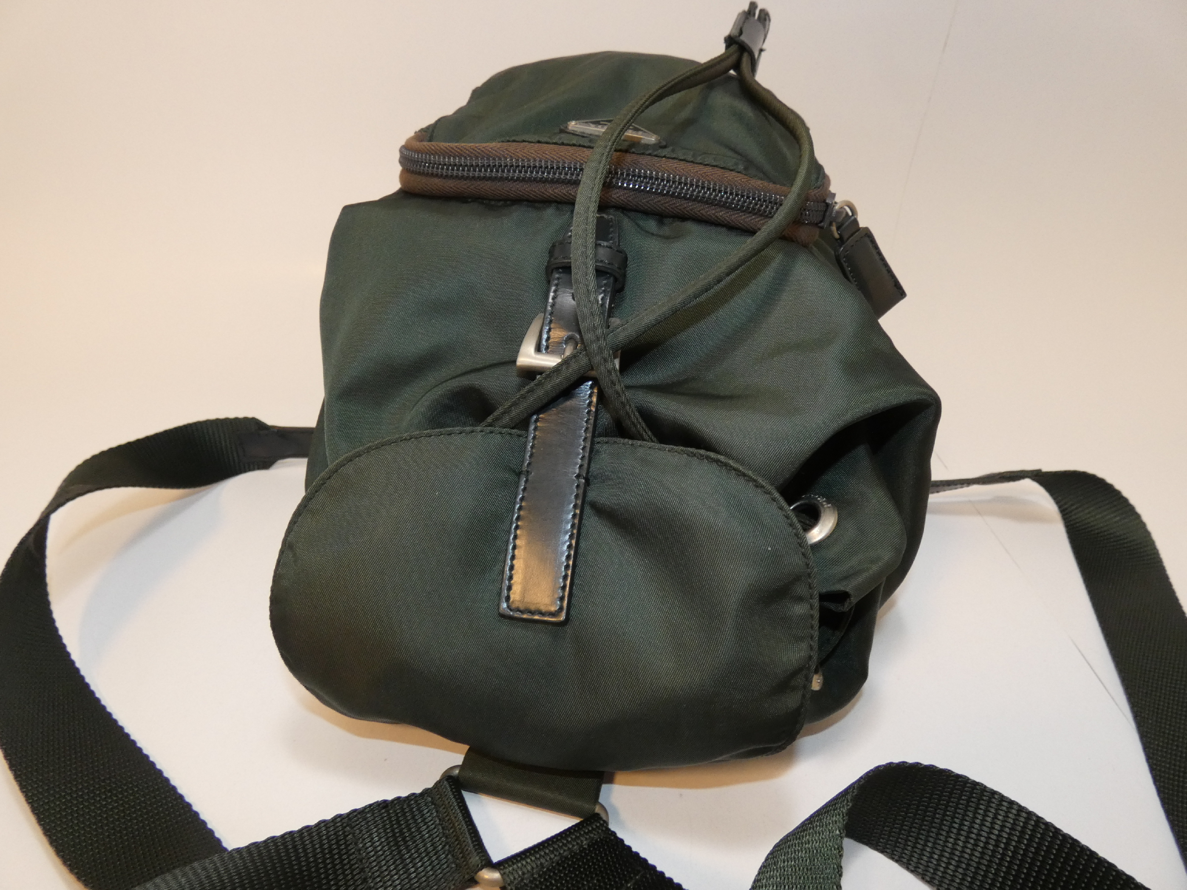 Nylon Triangle Plate Backpack — view 3