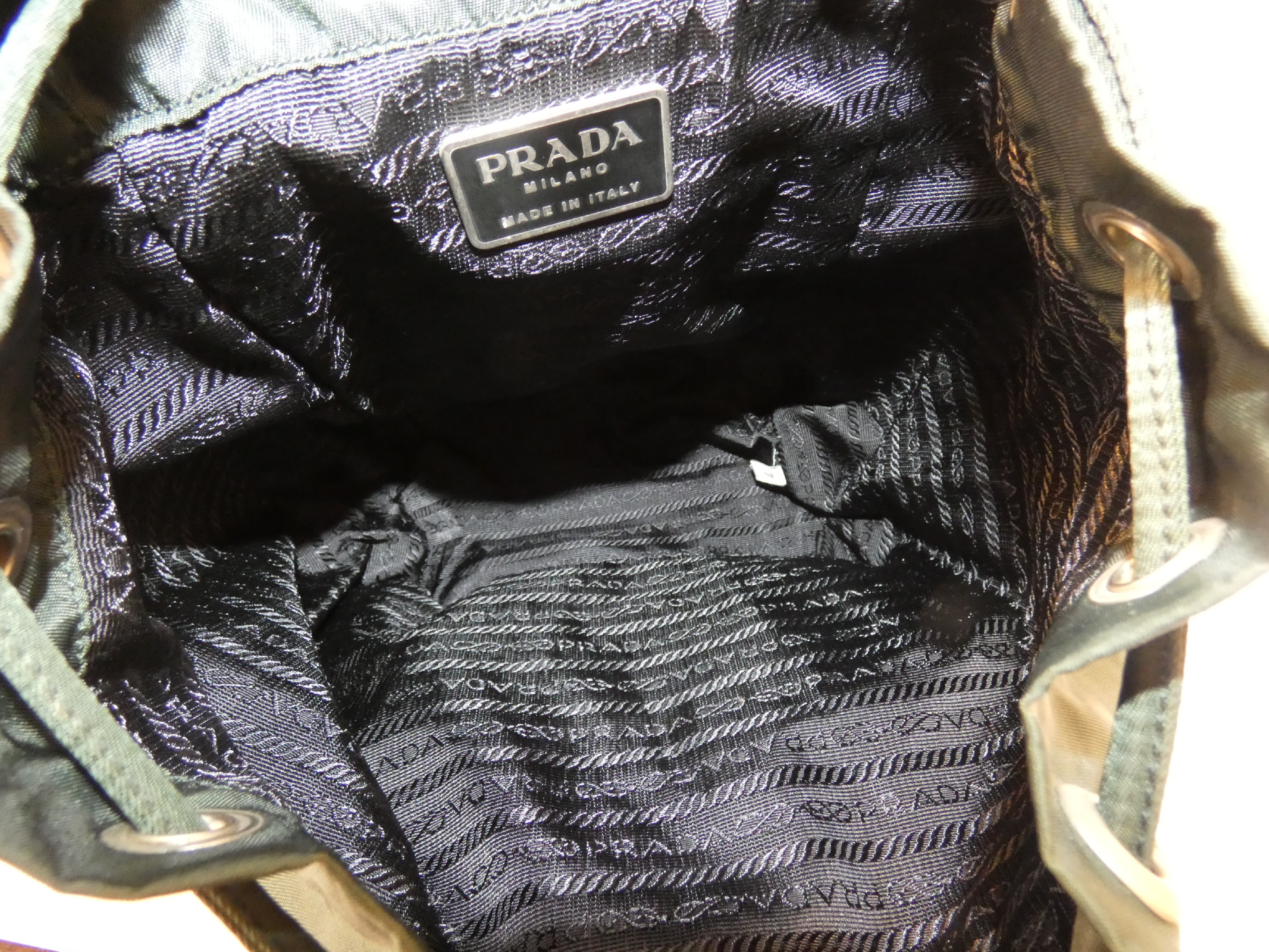 Nylon Triangle Plate Backpack — view 8