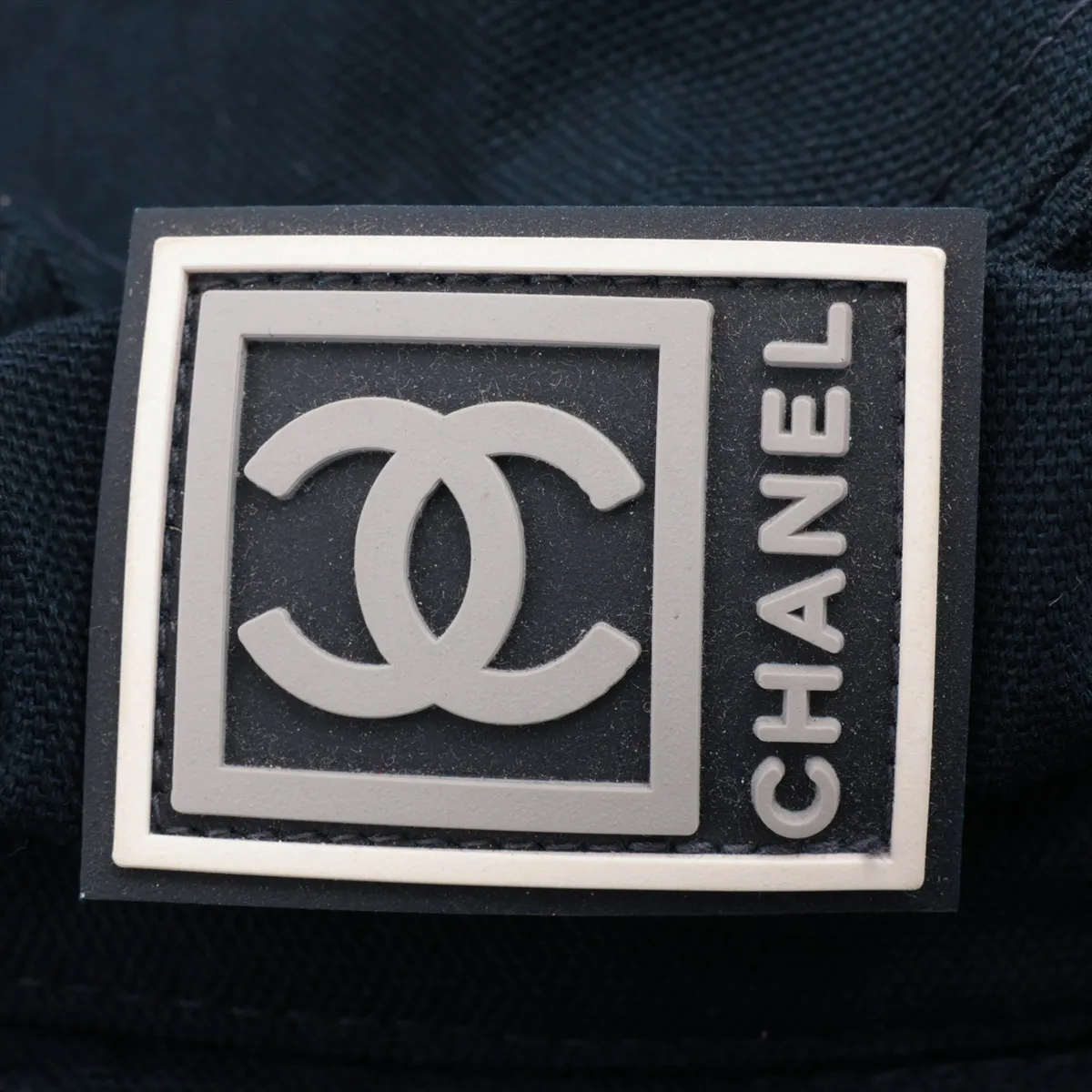 Sport Line Hat, Cotton, Navy. Shows signs of wear, — view 5