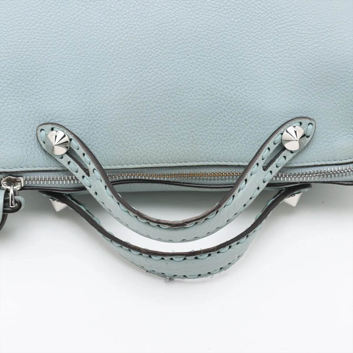 Selleria Vistheway Medium Leather 2WAY Handbag Blue — view 5