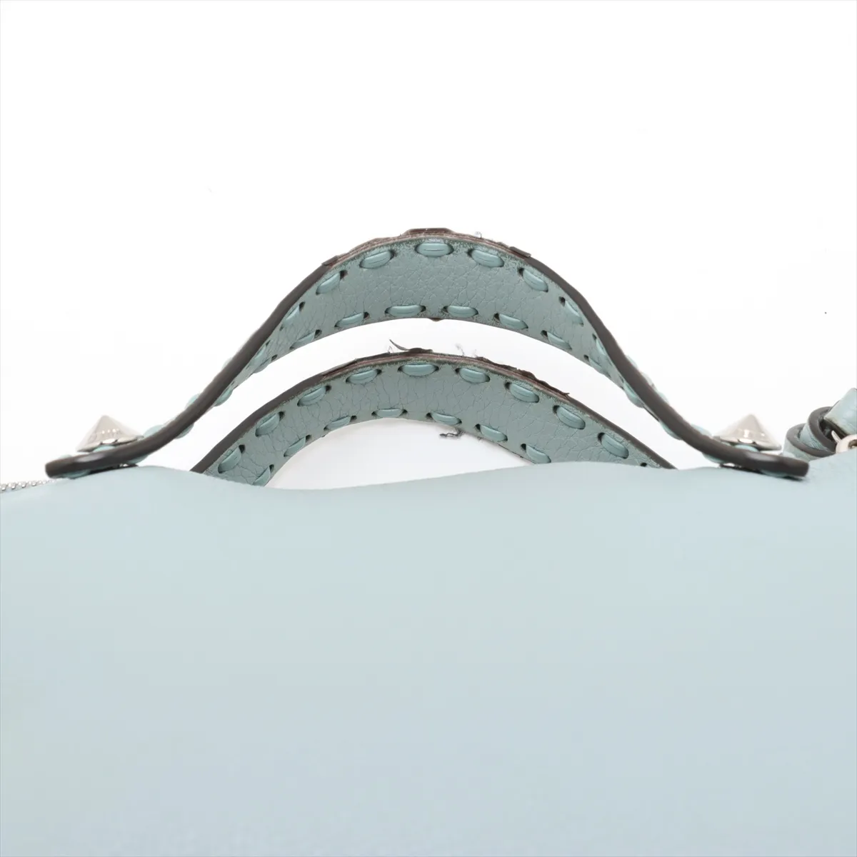 Selleria Vistheway Medium Leather 2WAY Handbag Blue — view 6