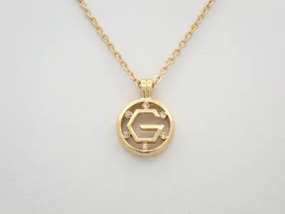 Necklace, chain approximately 40cm