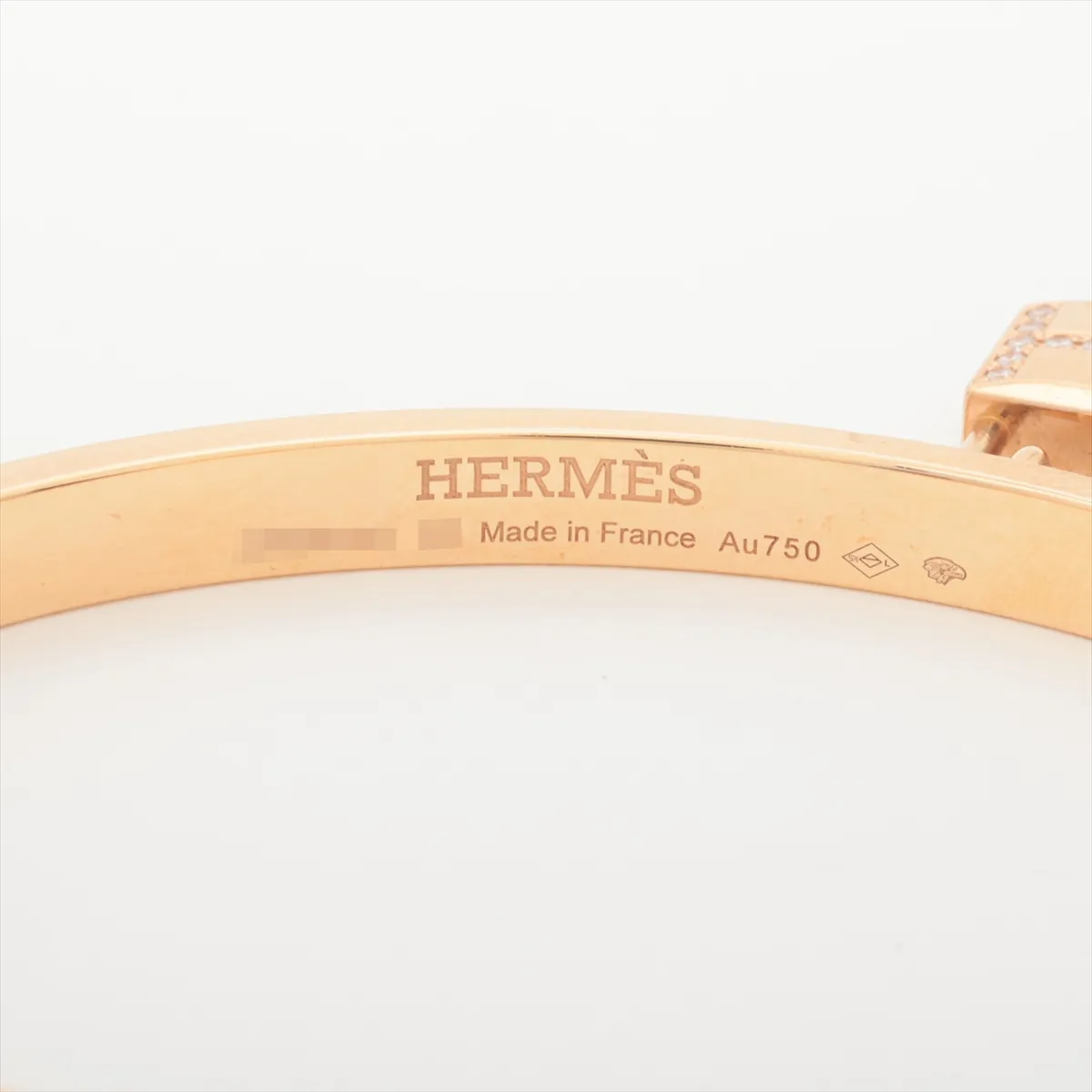 Kelly Clochette Diamond Bracelet 750 (PG) 16.6g XS 21A264141 — view 4
