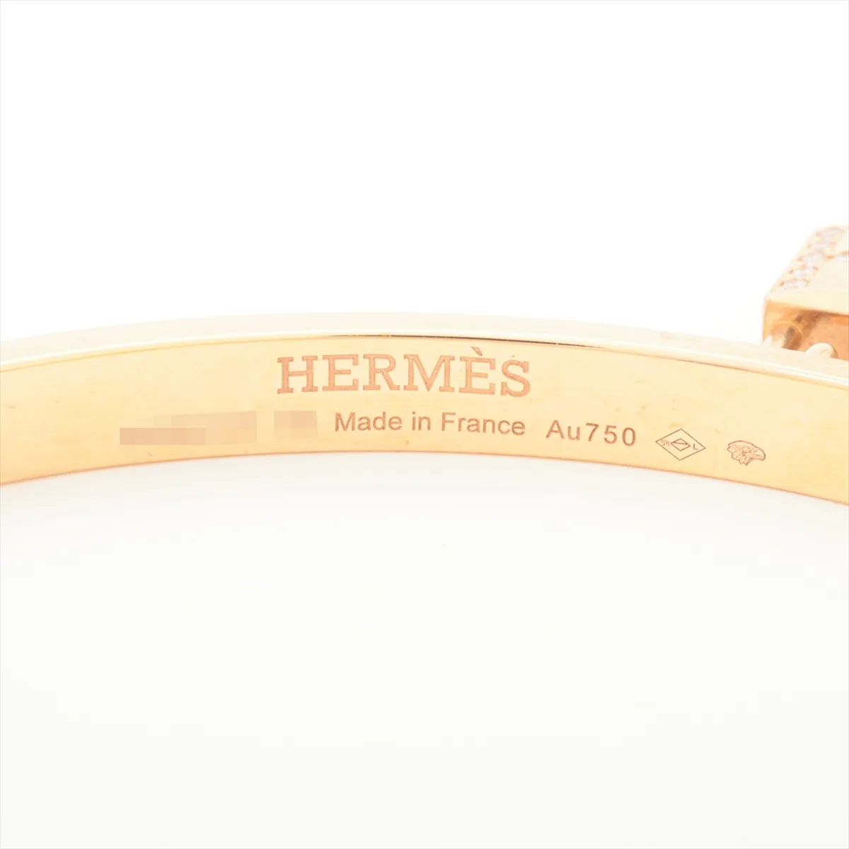 Kelly Clochette Diamond Bracelet 750 (PG) 16.6g XS 21A264141 — view 6