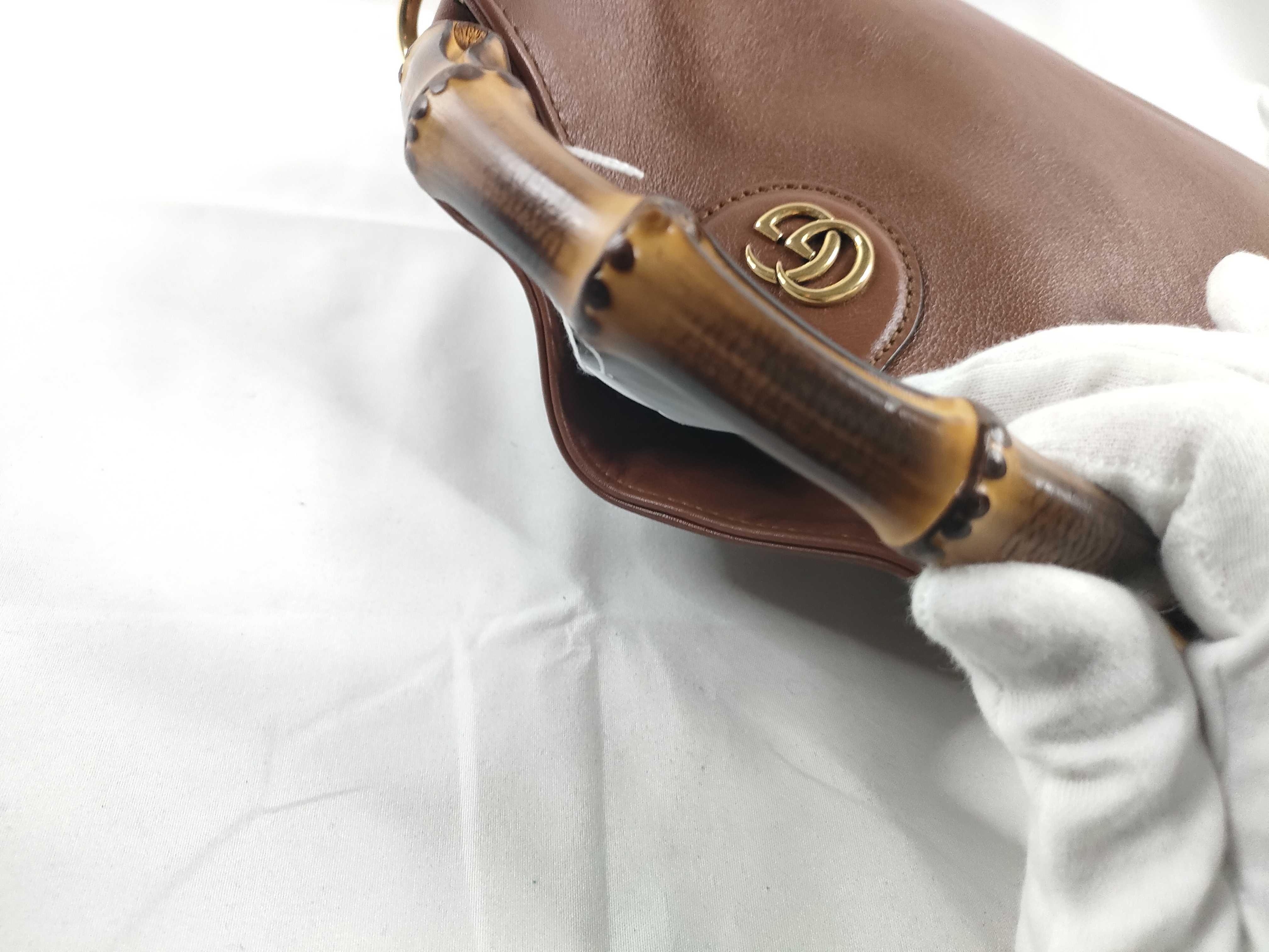 Bamboo FR - Bamboo Diana Leather 2-Way Handbag Brown 746251 (Without Shoulder Strap) — view 7