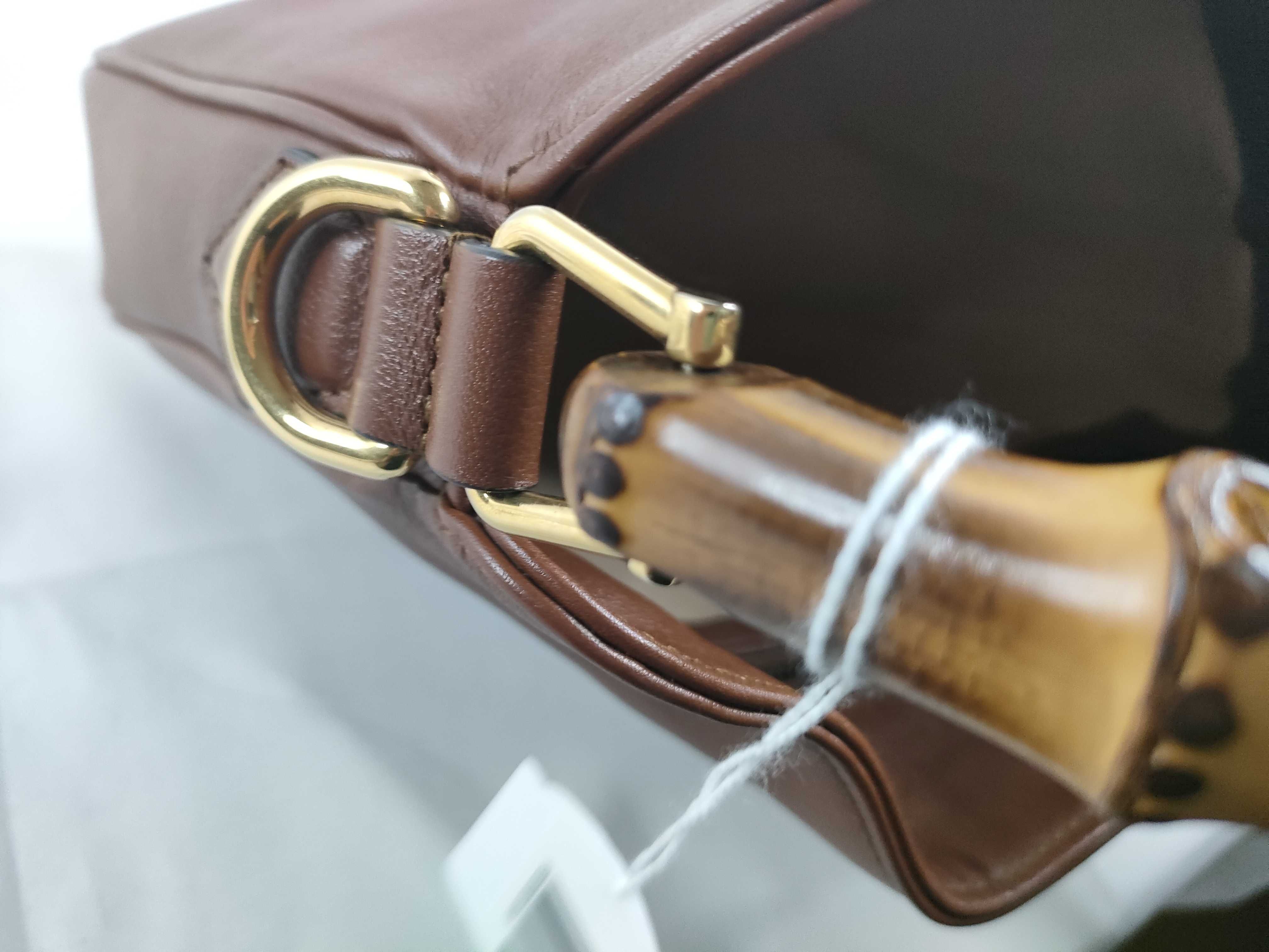 Bamboo FR - Bamboo Diana Leather 2-Way Handbag Brown 746251 (Without Shoulder Strap) — view 8