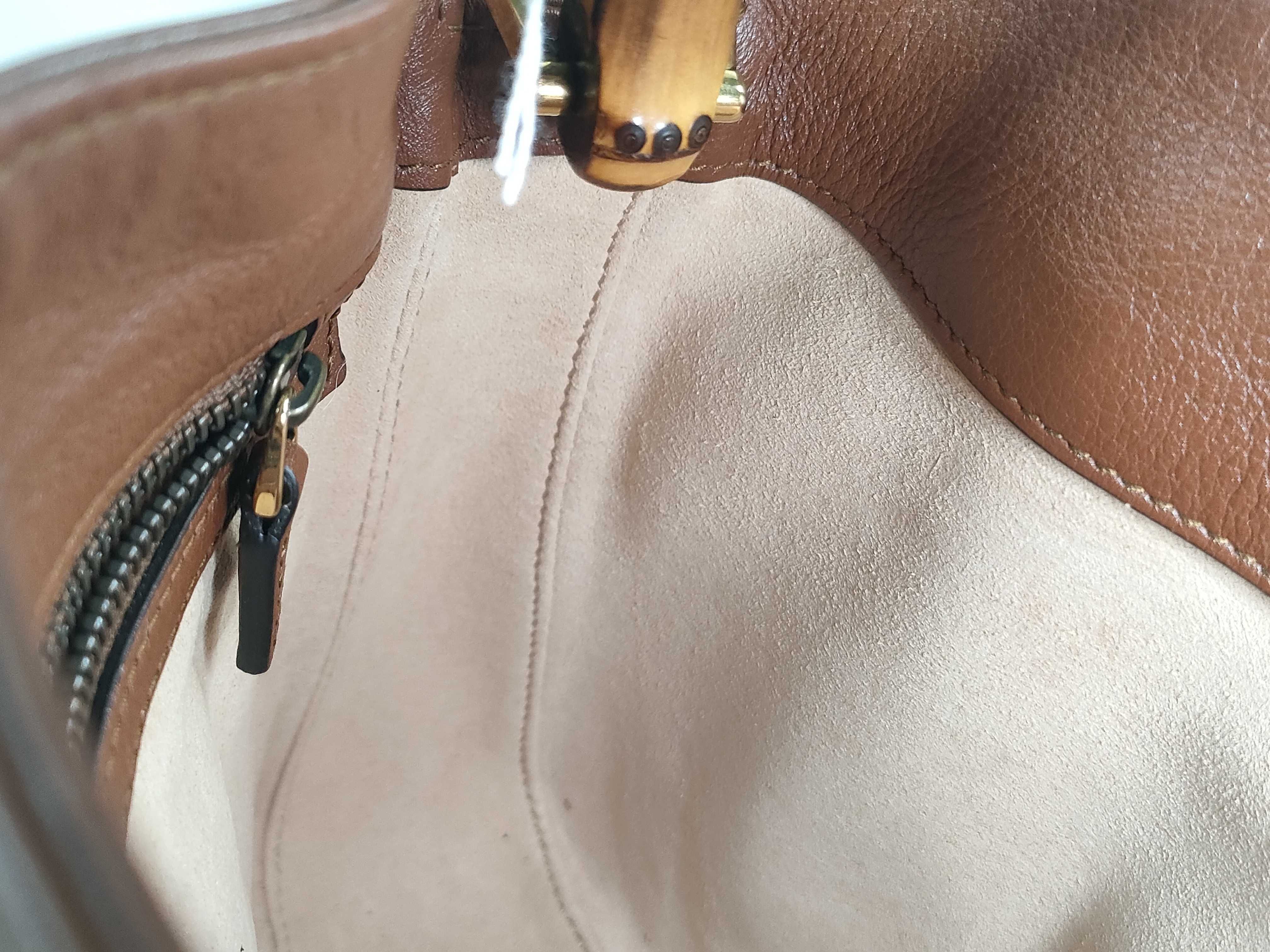 Bamboo FR - Bamboo Diana Leather 2-Way Handbag Brown 746251 (Without Shoulder Strap) — view 10