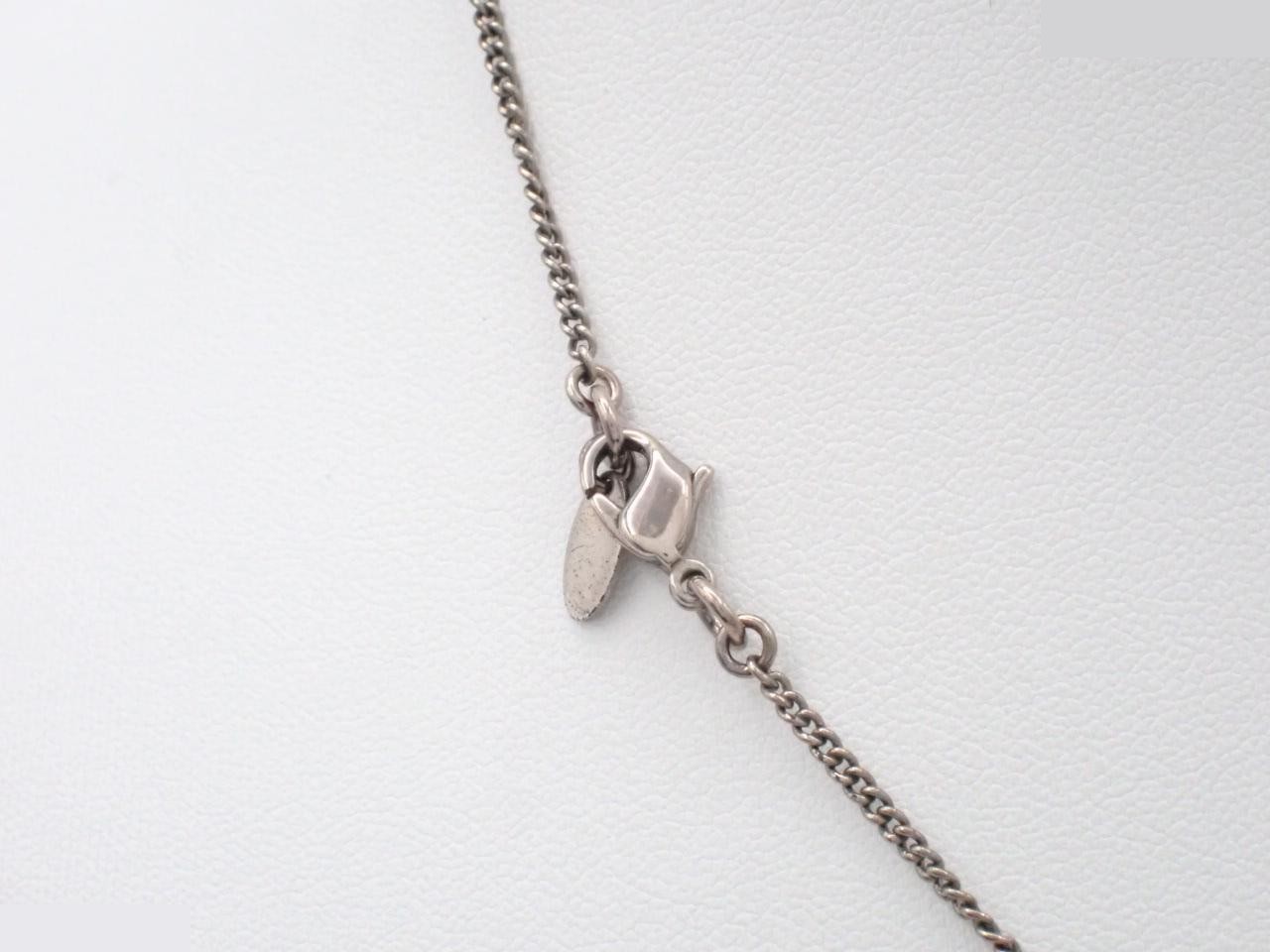 Necklace/Pendant, Coco Mark, Rhinestone, C12, V Stamp — view 2