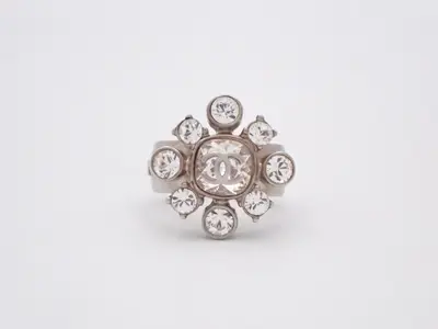 Ring, Coco Mark, Clear Stone, #13