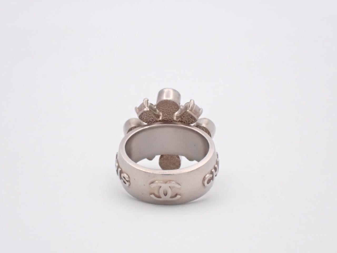 Ring, Coco Mark, Clear Stone, #13 — view 2