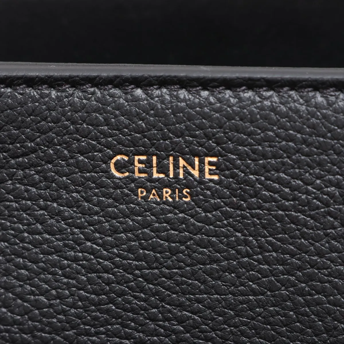 Triomphe Teen Nino Leather 2-Way Handbag, Black — view 13