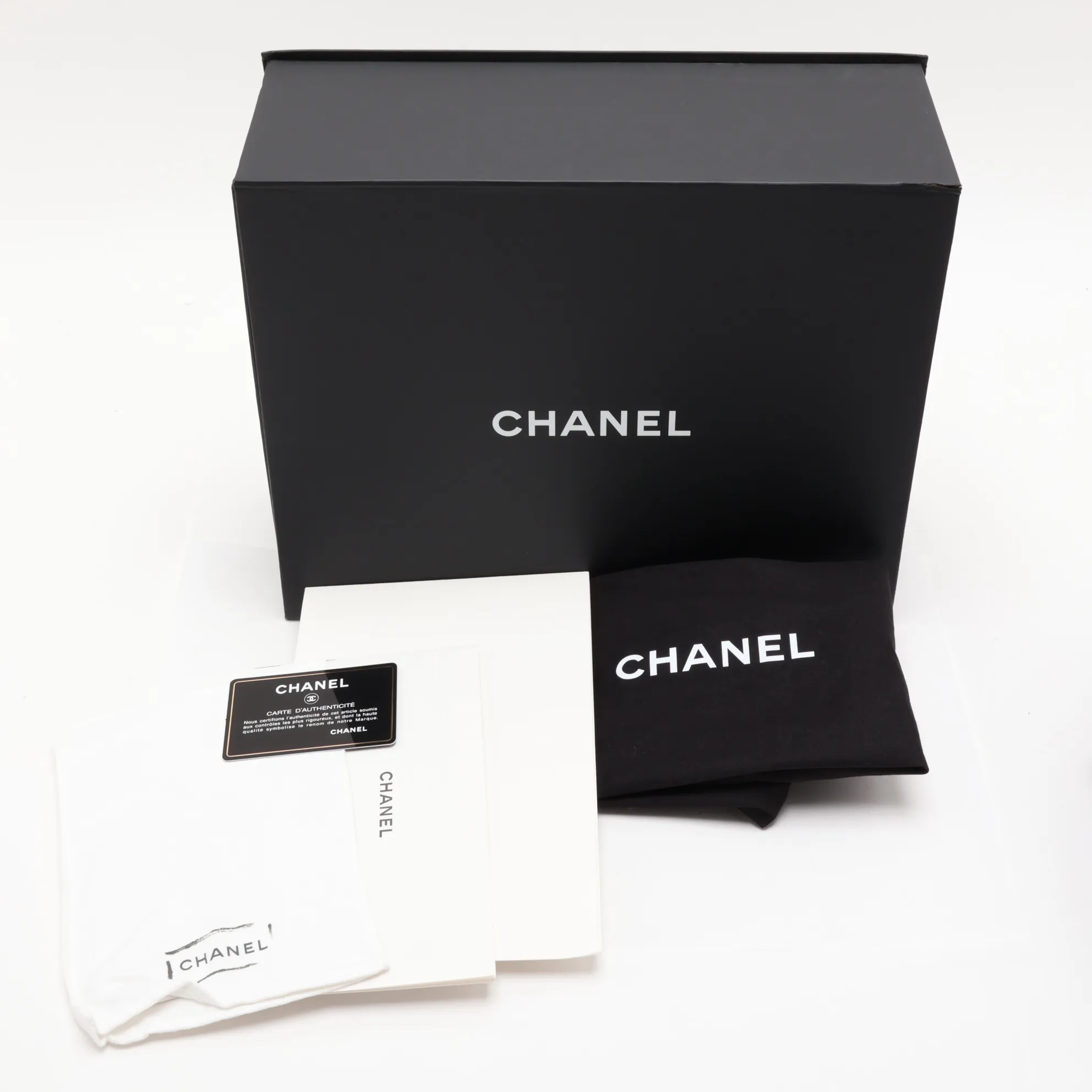 19 Lambskin Chain Shoulder Bag, Black with Gold Hardware, 29038494, Serial Number 29, AS1160 — view 12
