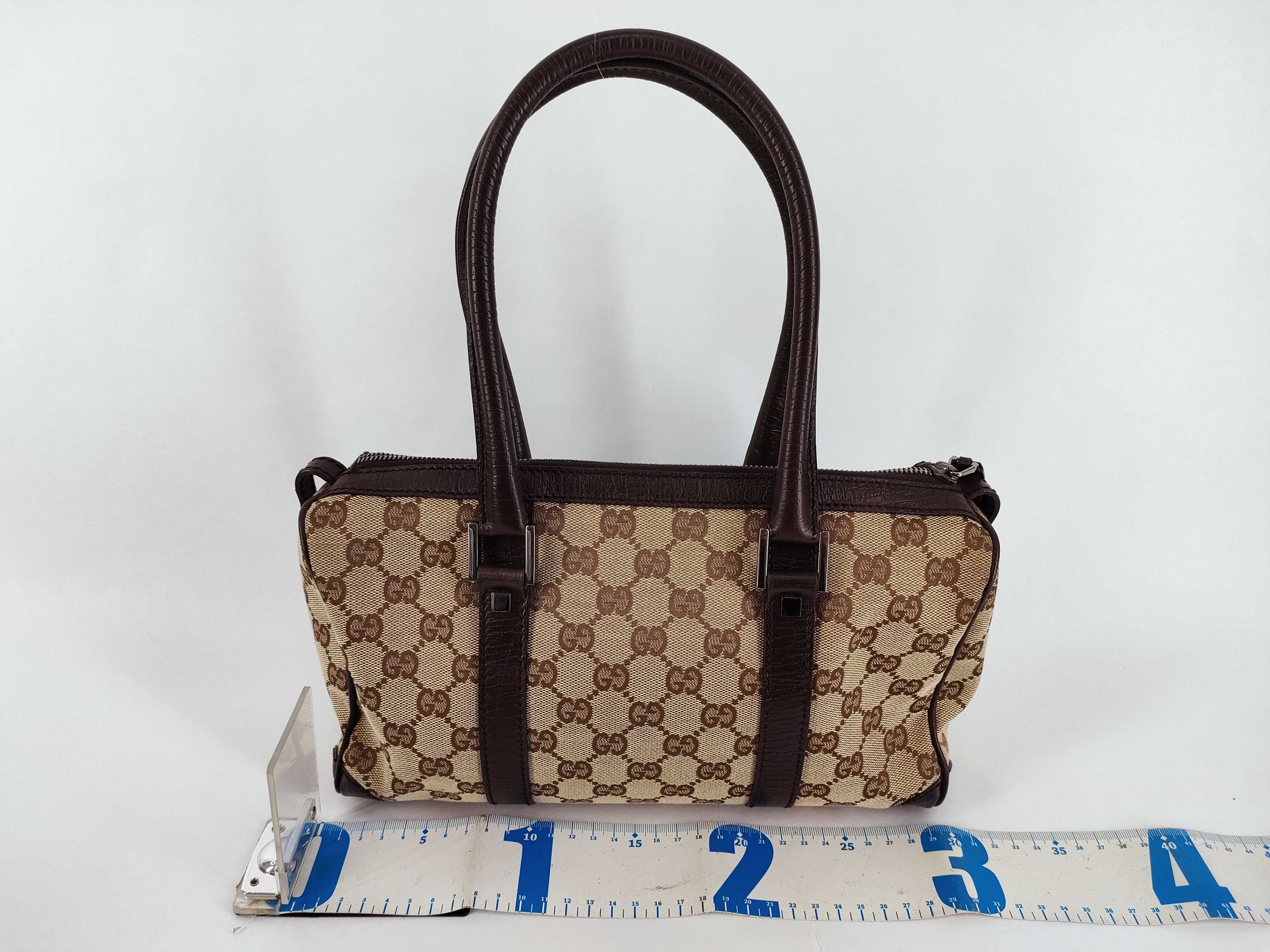 GG Canvas Abbey Mini Boston Handbag Boston Bag — view 2