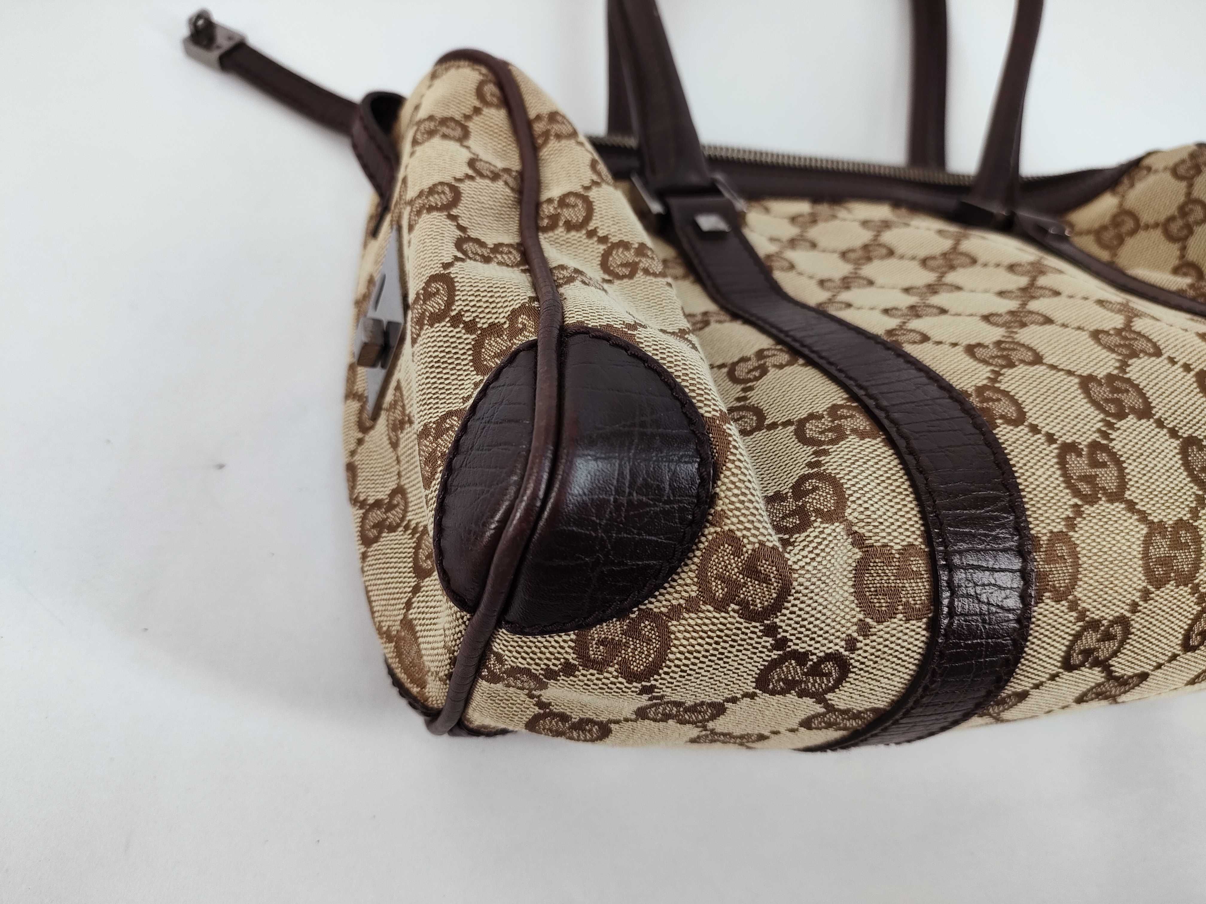 GG Canvas Abbey Mini Boston Handbag Boston Bag — view 6