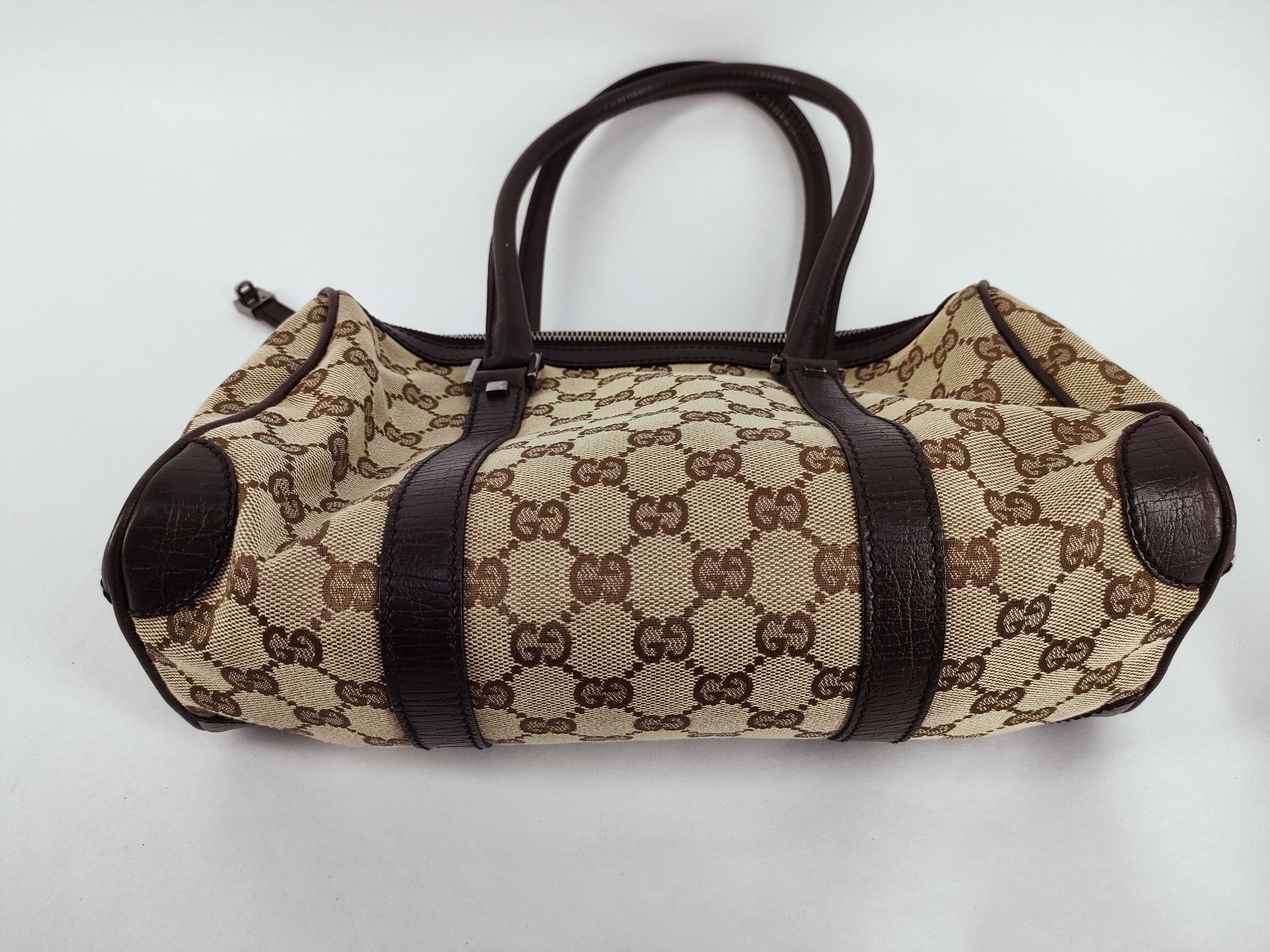 GG Canvas Abbey Mini Boston Handbag Boston Bag — view 7