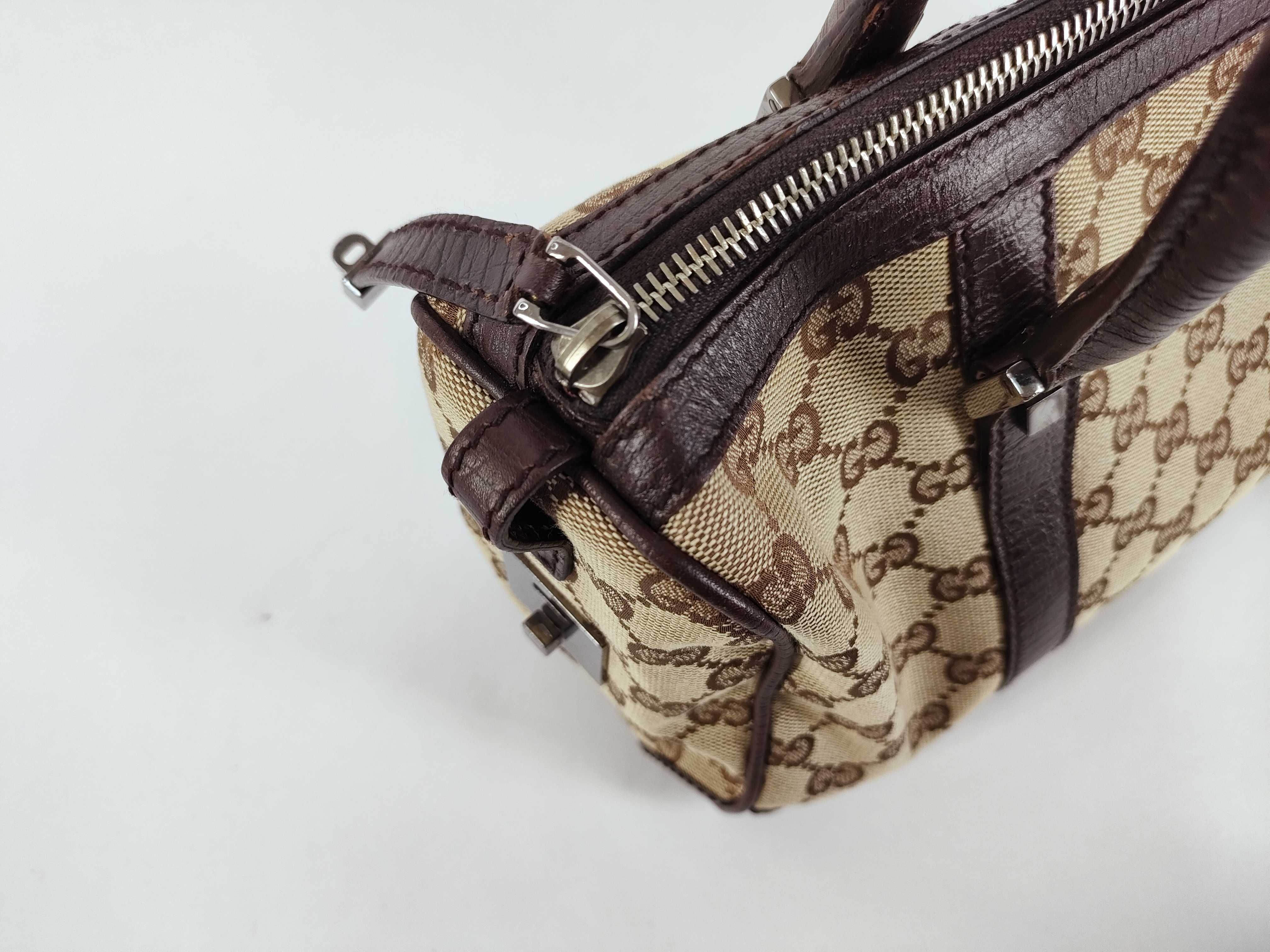 GG Canvas Abbey Mini Boston Handbag Boston Bag — view 8