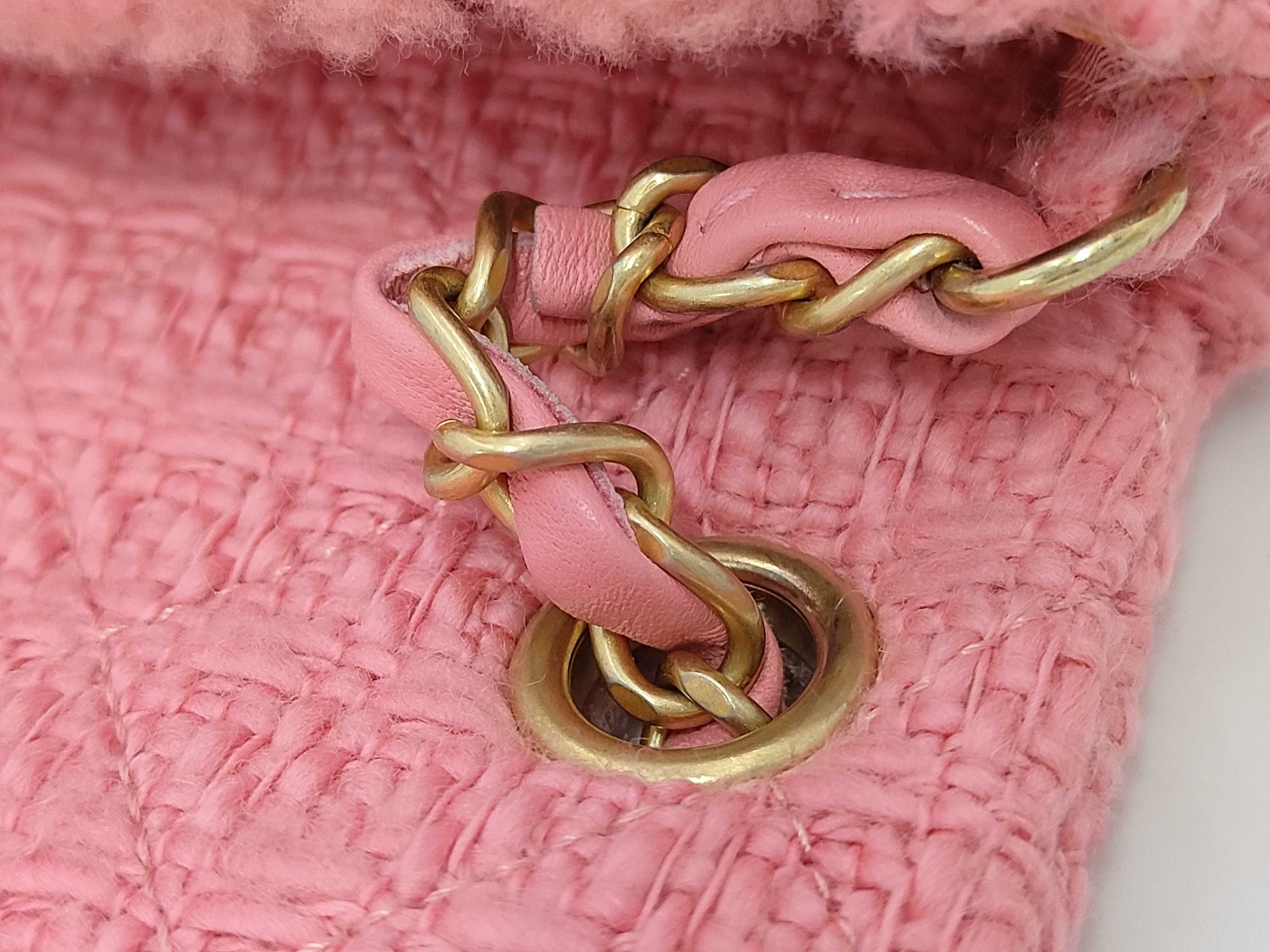 Mini Matelassé Shearling Shoulder Bag (Serial Number 30454443) — view 10