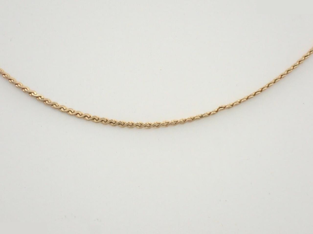 Other lines: Precious metals, necklaces, pendants, chain approximately 42cm