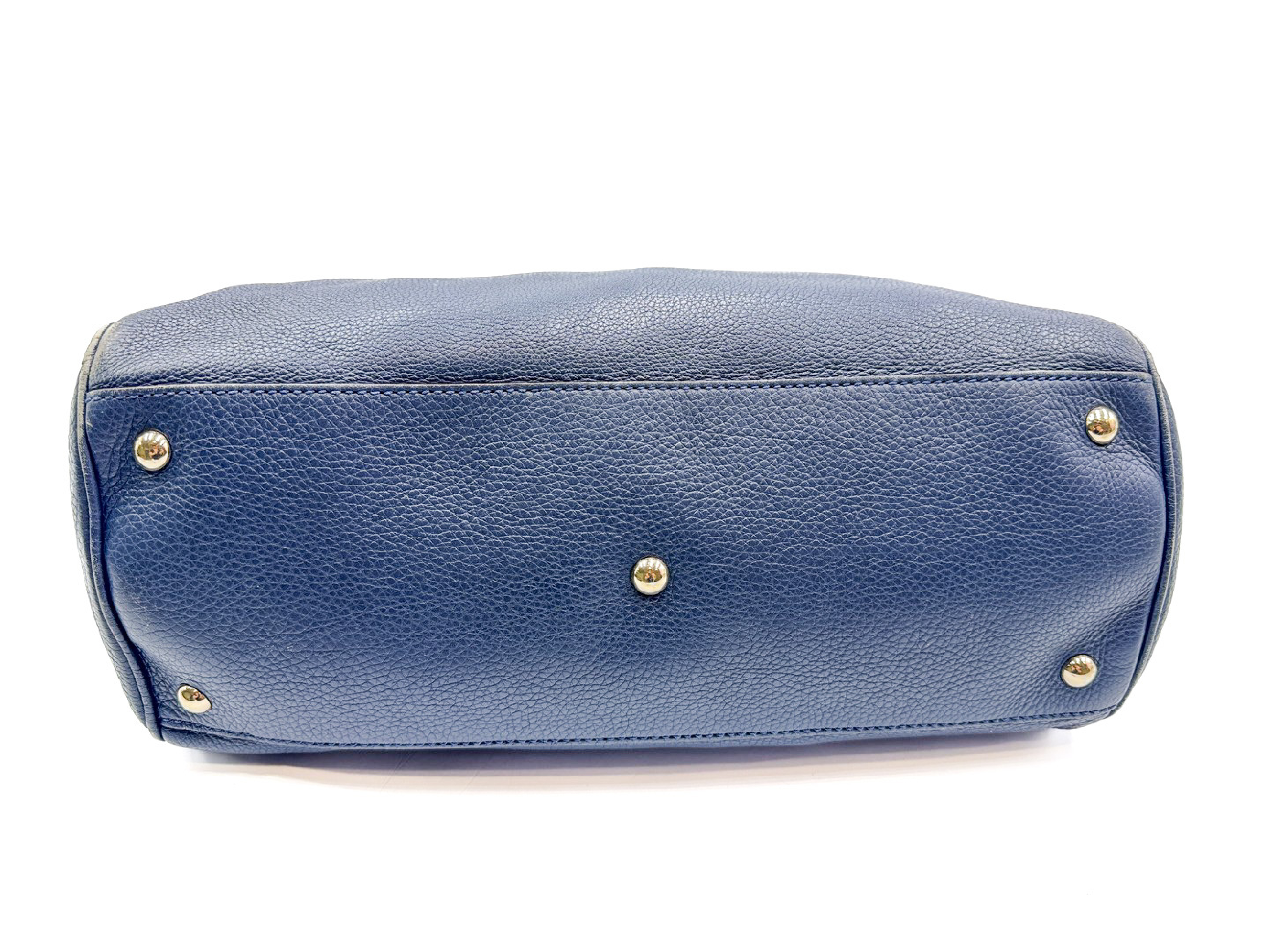 2-way handbag with strap, bamboo and leather, model 323660 — view 4