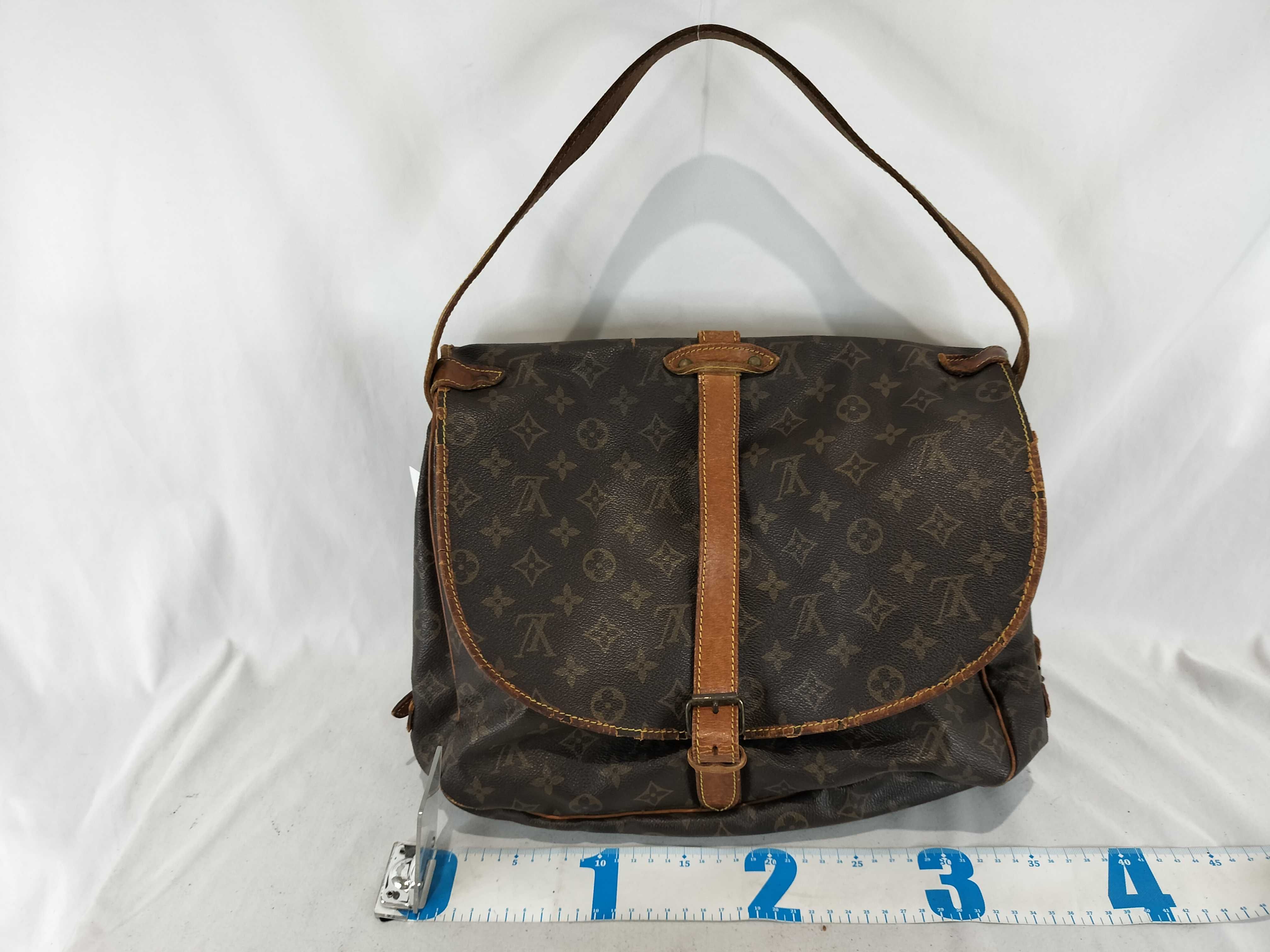 Monogram M42254 Saumur 35 Shoulder Bag — view 2