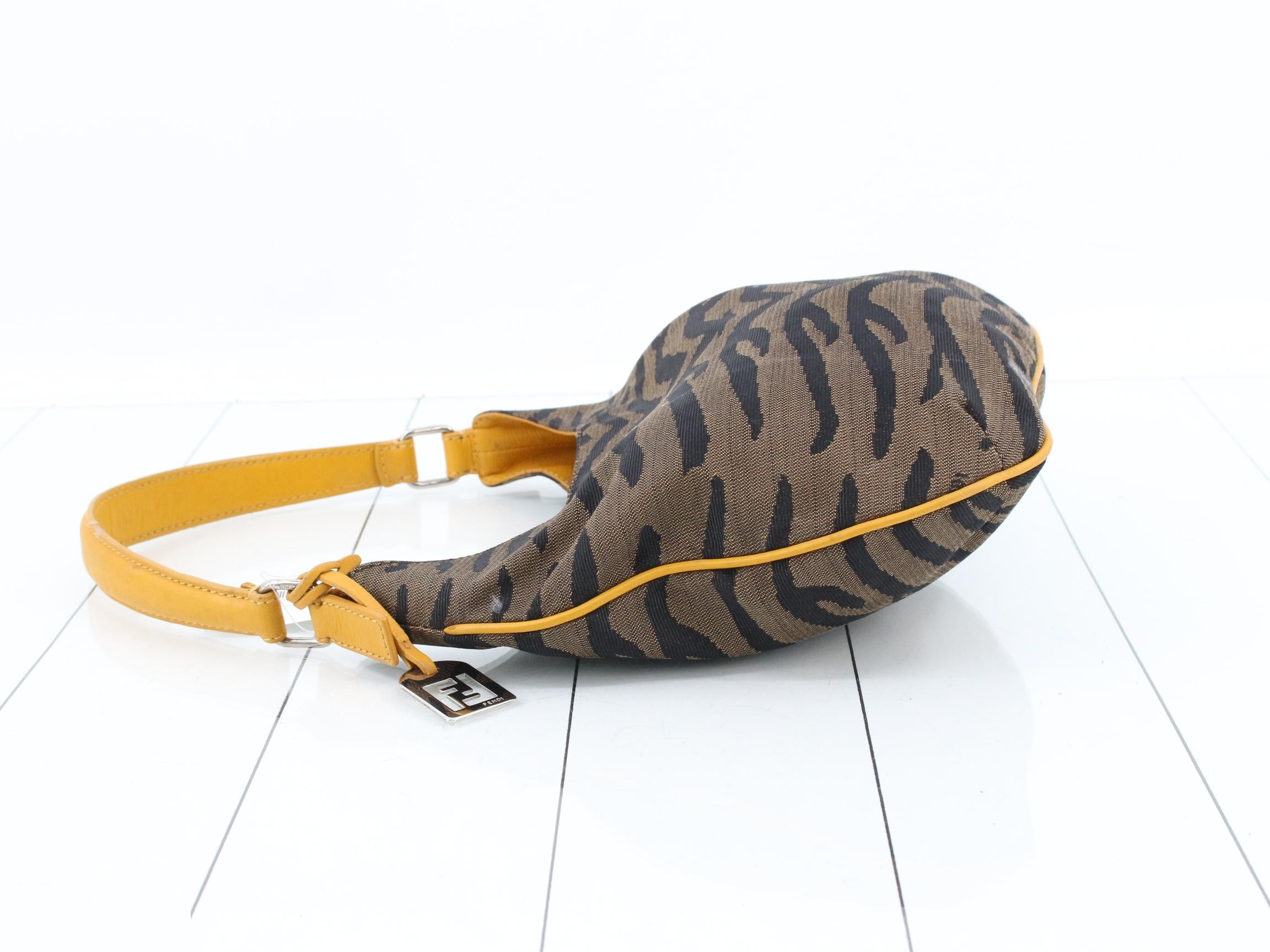Zebra FF Charm One-Shoulder Bag — view 4
