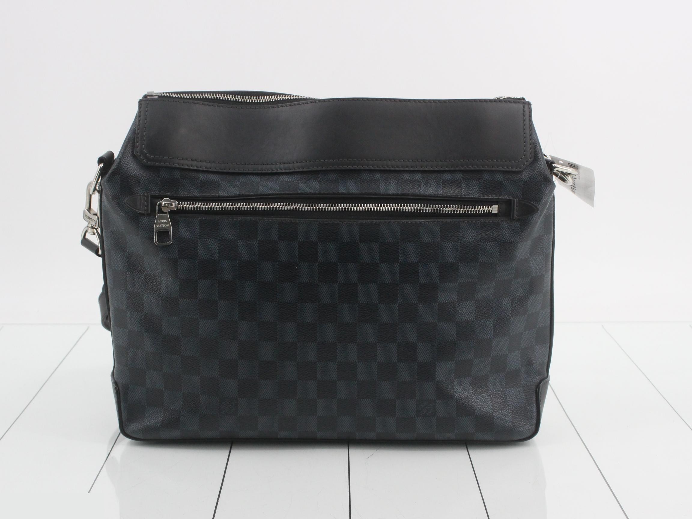 Damier Cobalt Messenger Greenwich Shoulder Bag — view 2