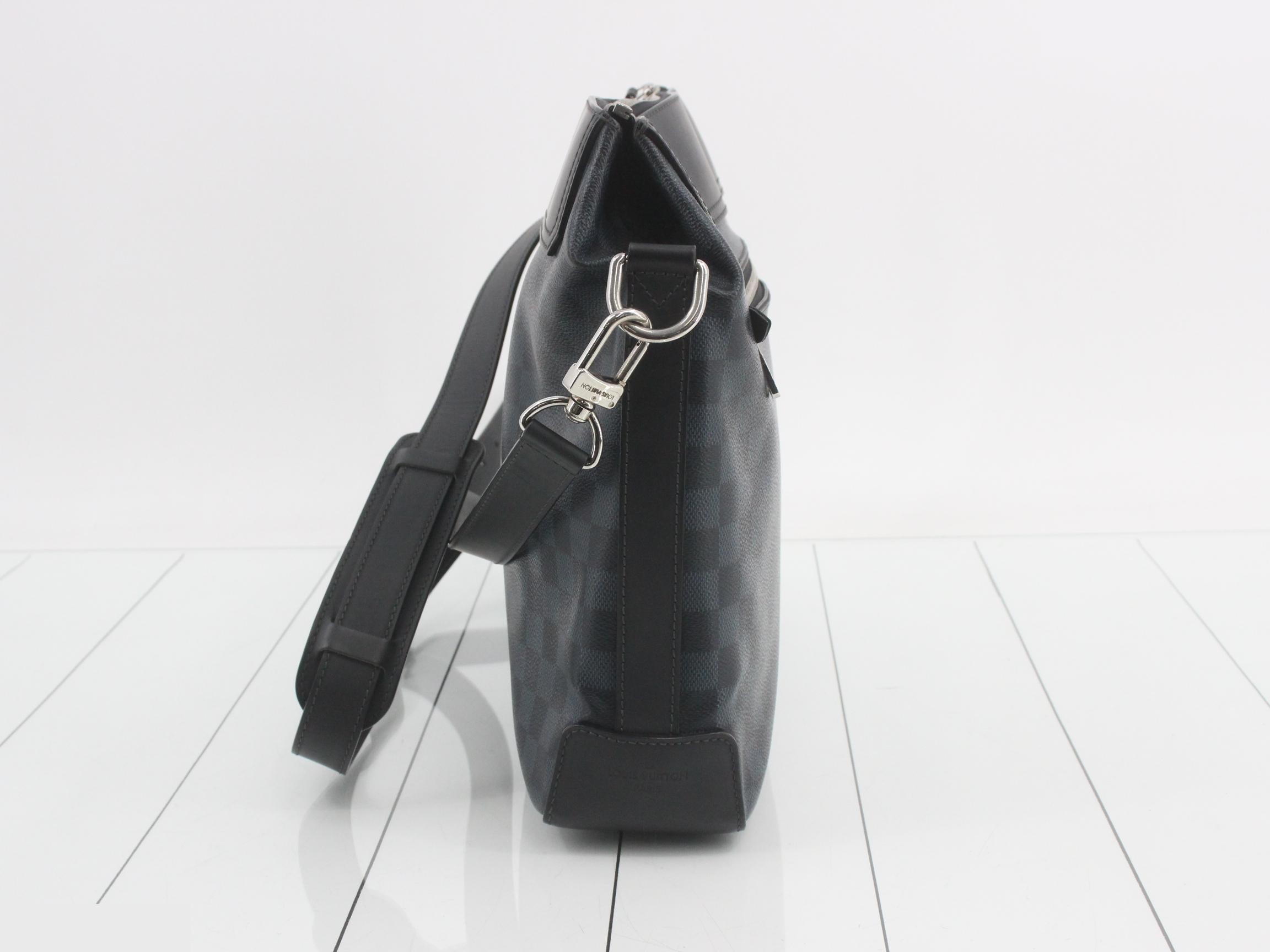 Damier Cobalt Messenger Greenwich Shoulder Bag — view 3