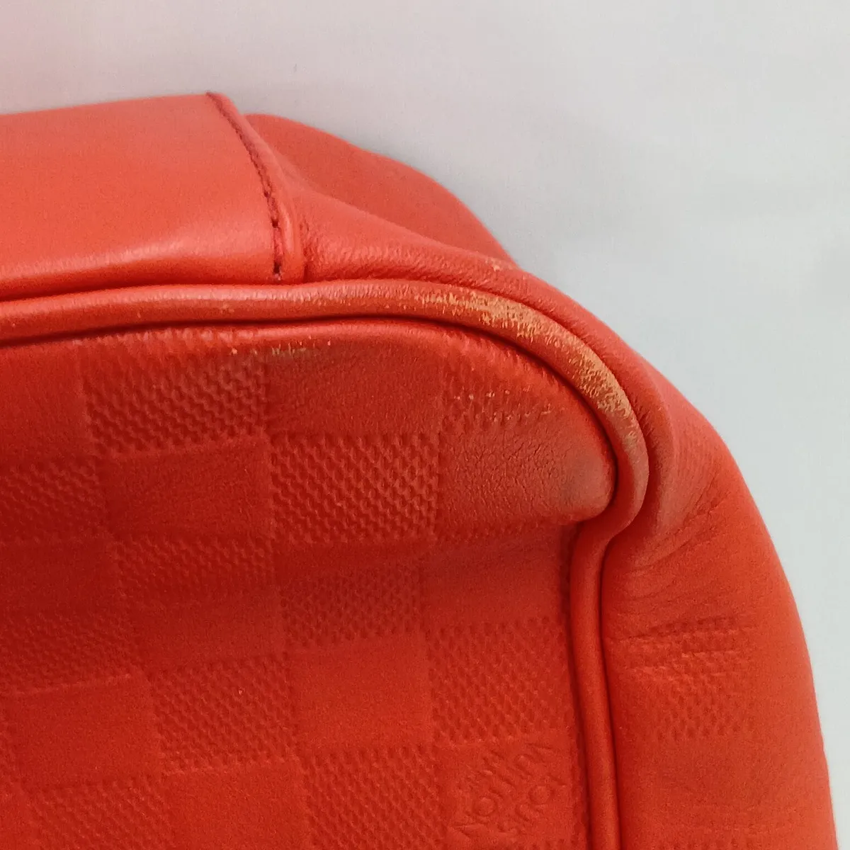 Damier Infini Tadao PM N41268 CA0164 Red — view 15