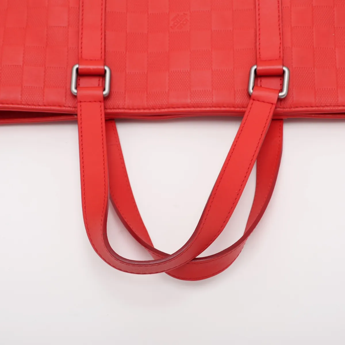 Damier Infini Tadao PM N41268 CA0164 Red — view 5